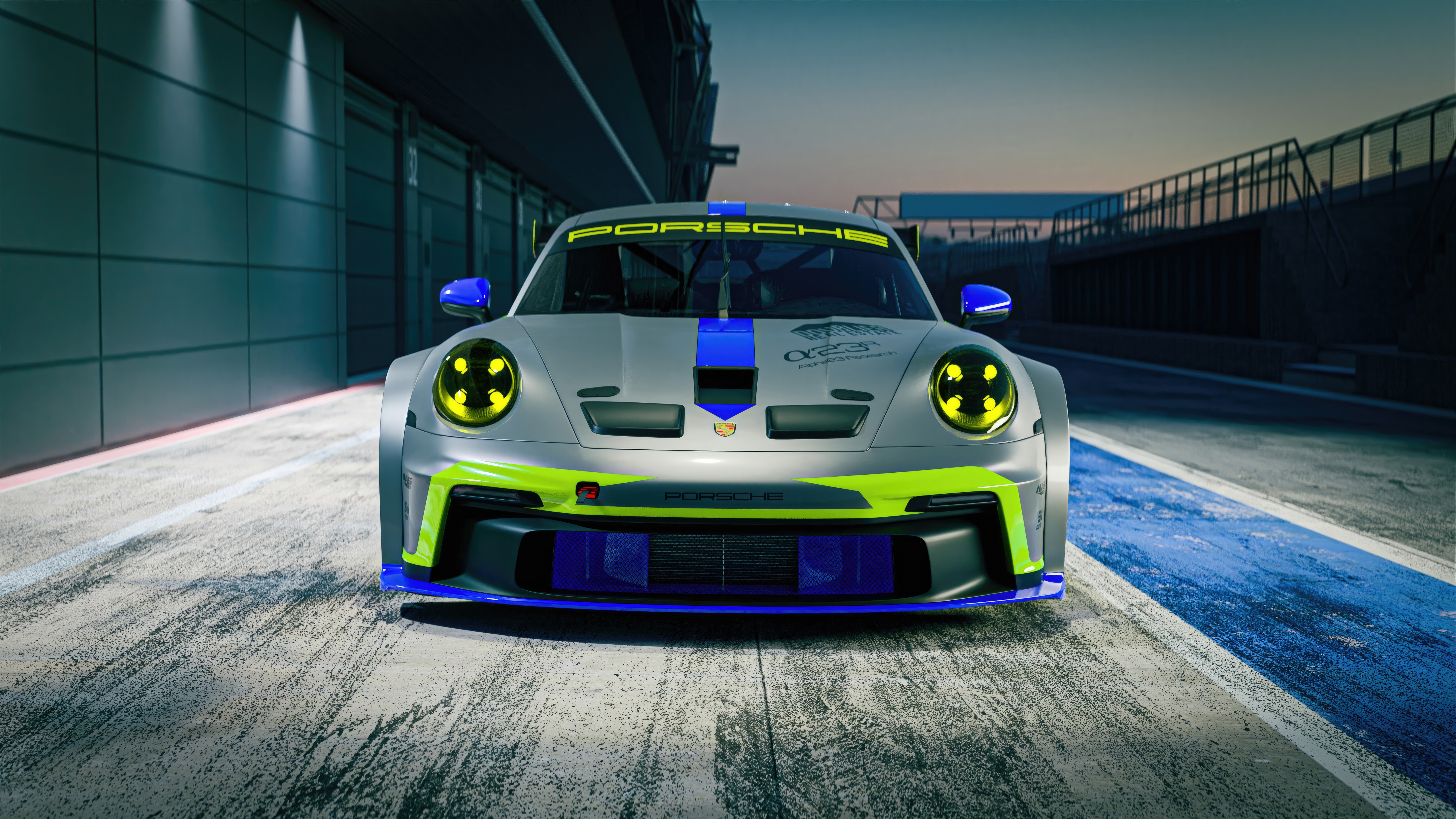 Porsche 911 GT3 Cup CG Race Car HD Wallpaper