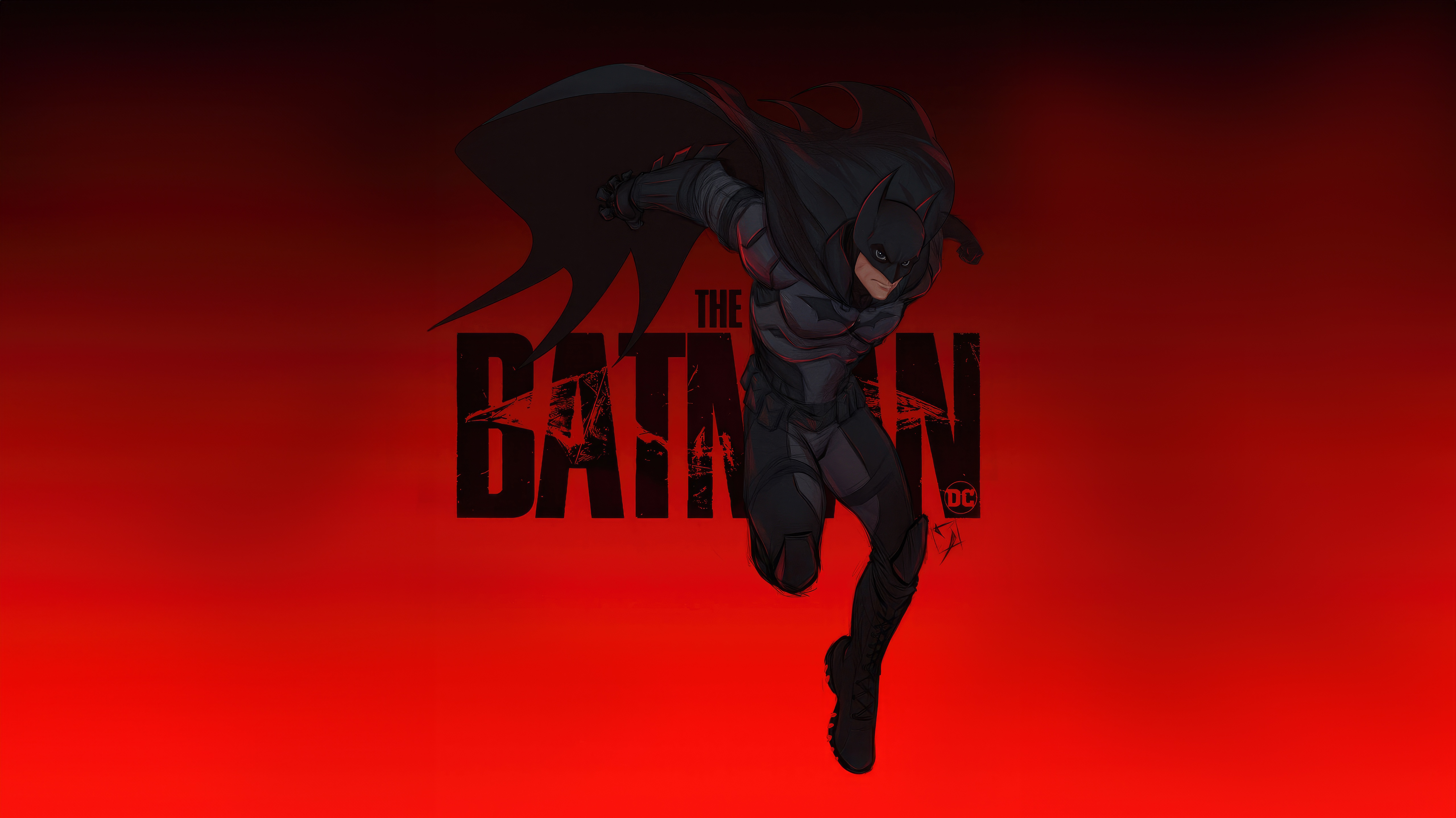 The Batman Animated Poster HD Wallpaper