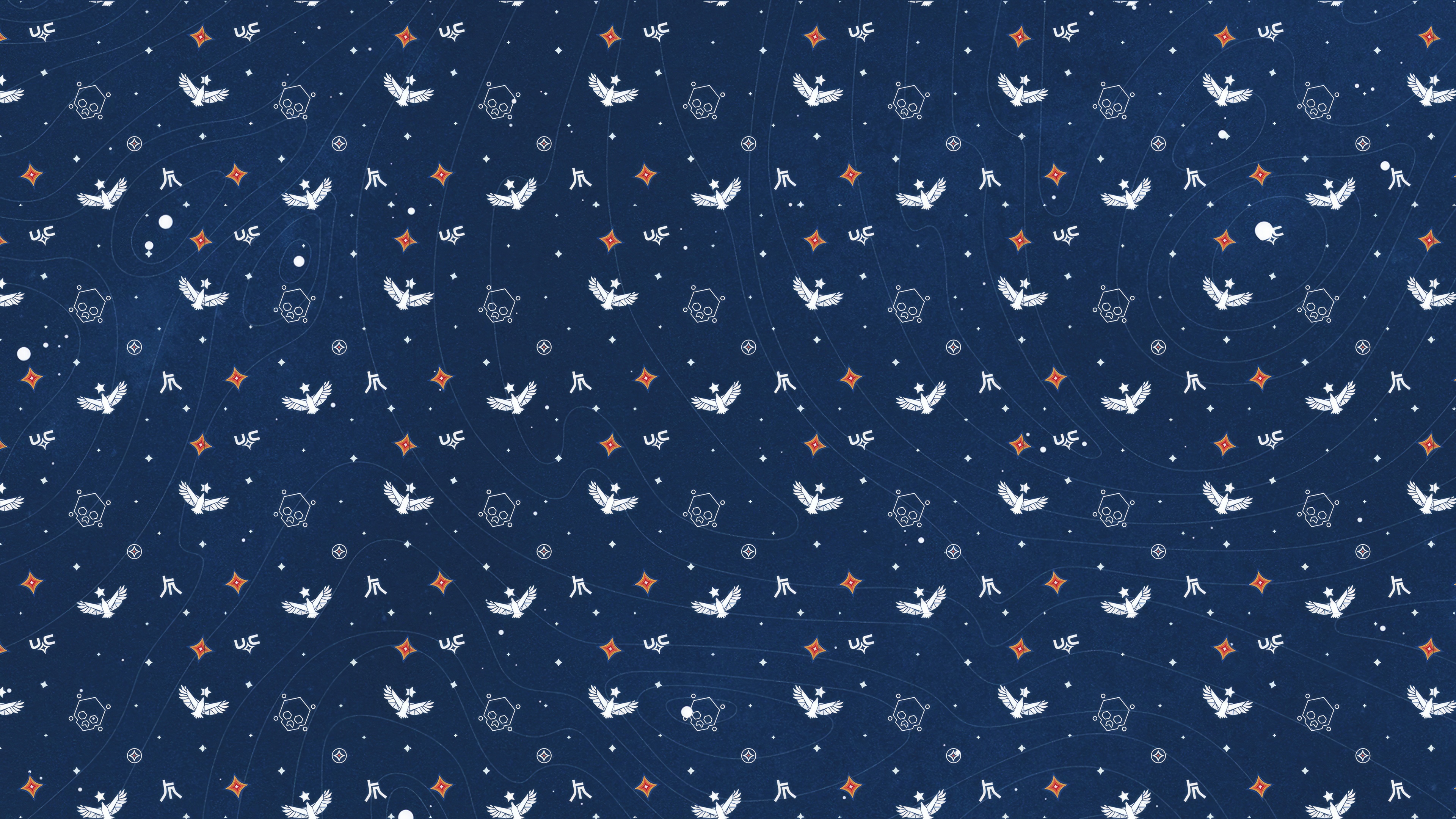 Starfield Game Abstract Pattern HD Wallpaper