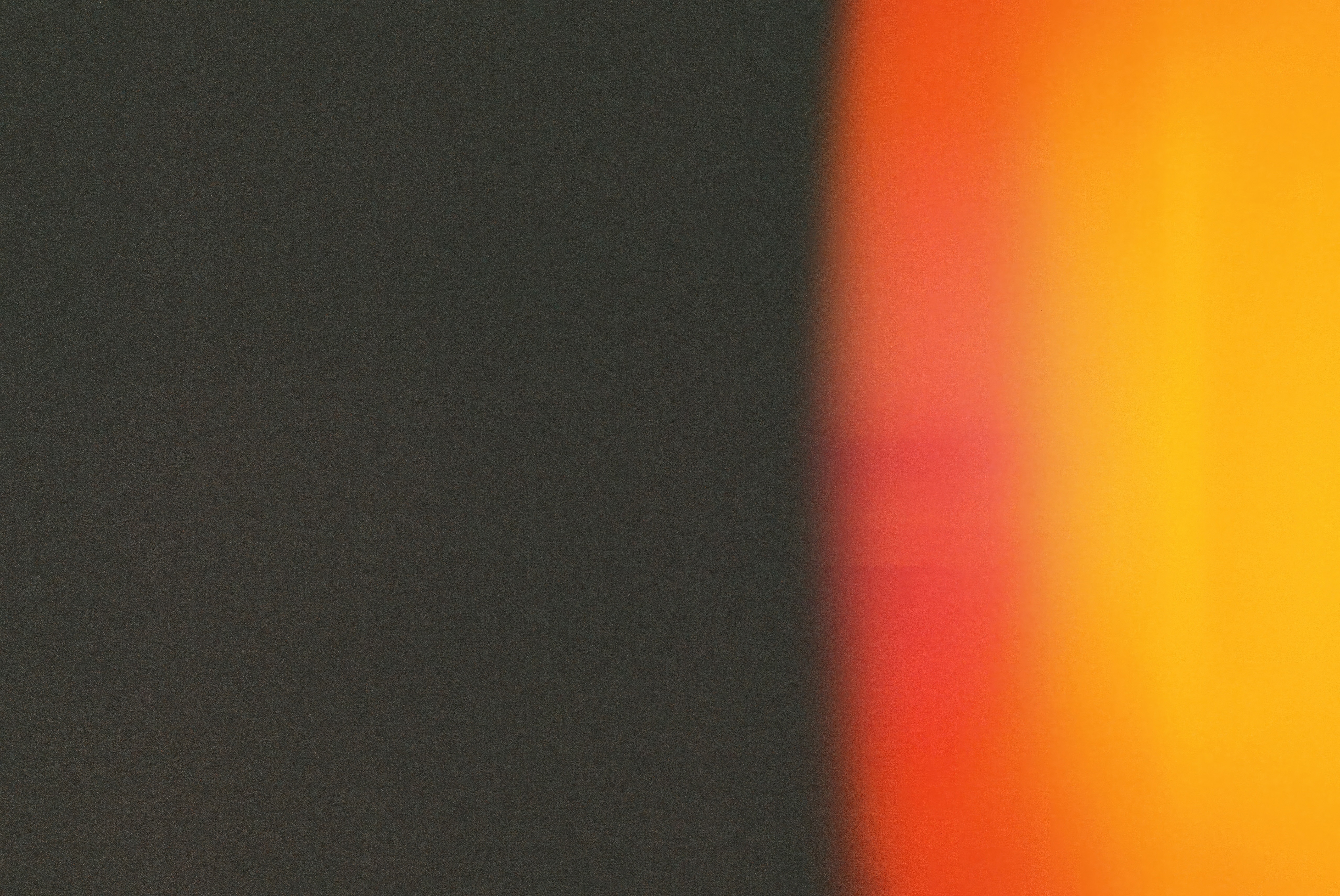 Abstract orange and black gradient with grain HD Wallpaper
