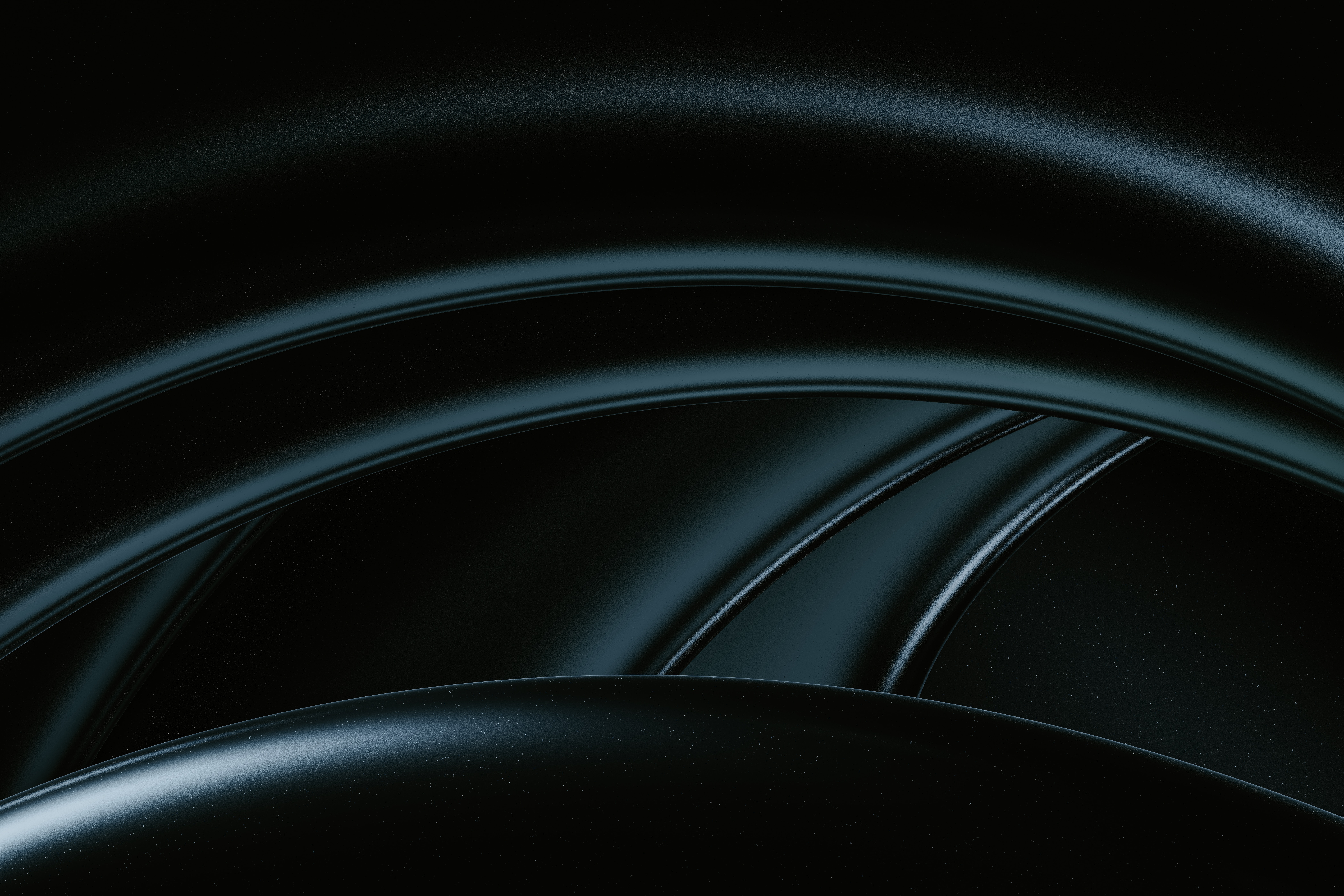 Abstract Dark Swirling Shapes HD Wallpaper