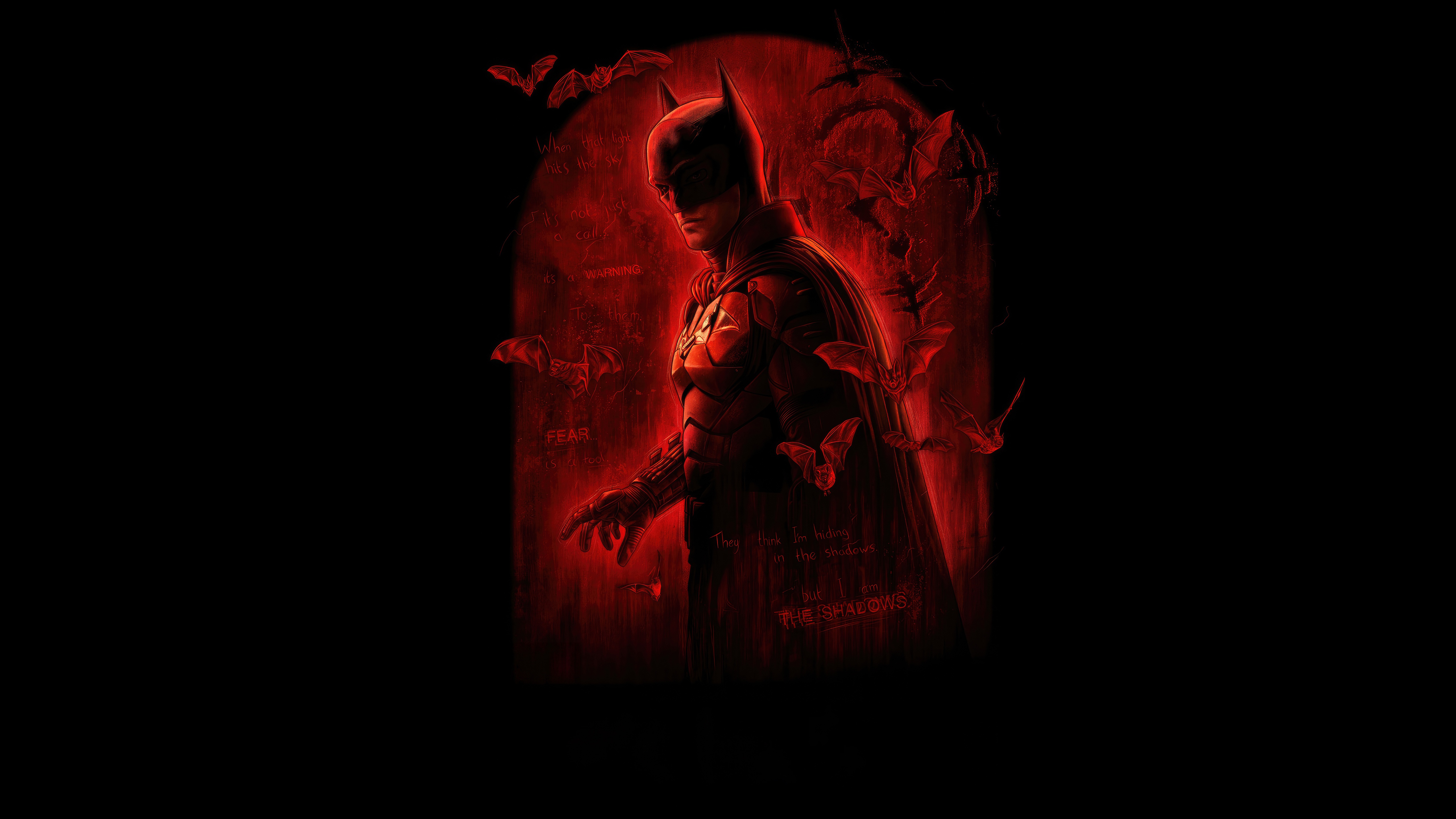 The Batman I Am The Shadow HD Wallpaper