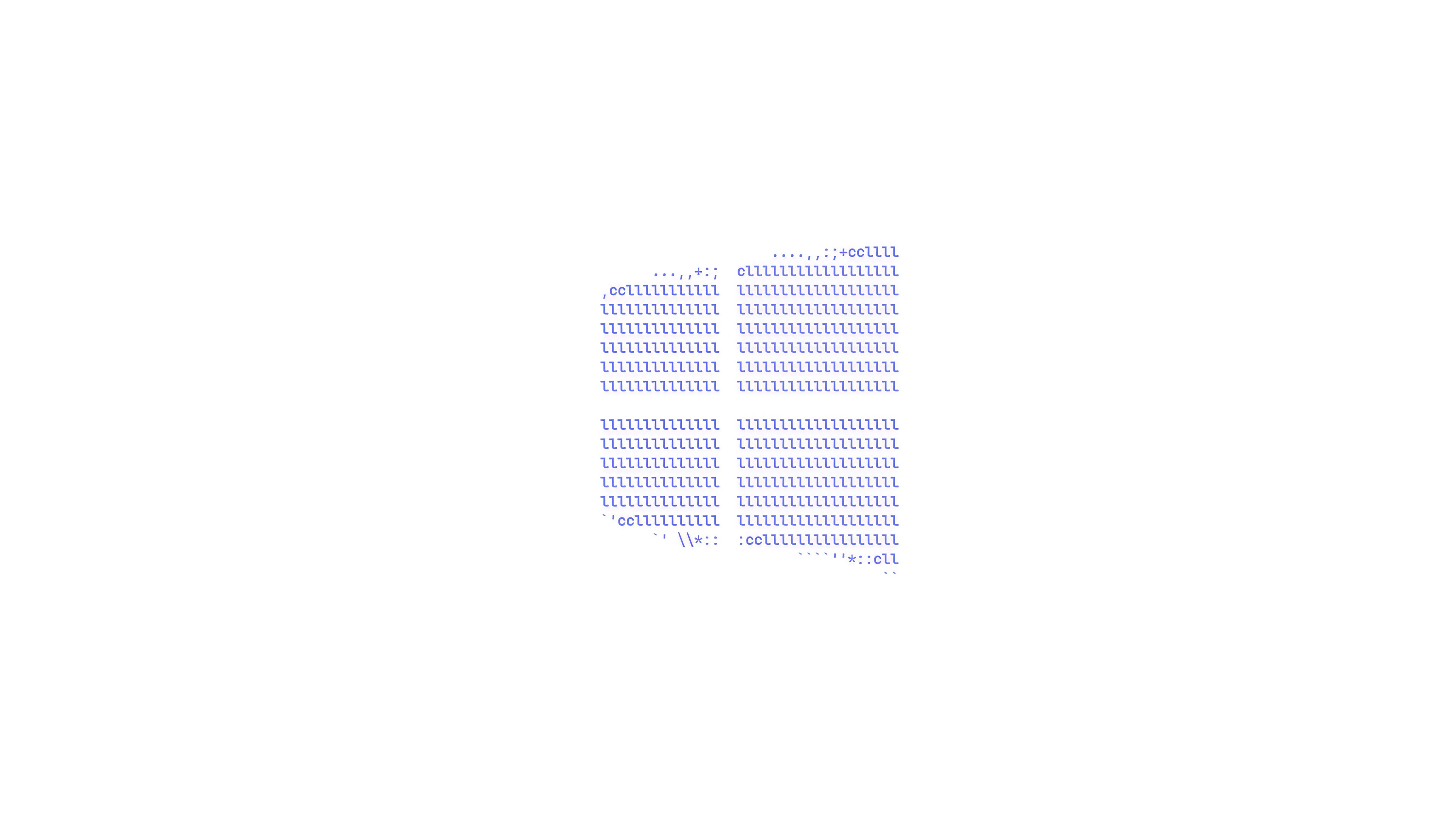 Windows 10 Logo ASCII Art HD Wallpaper