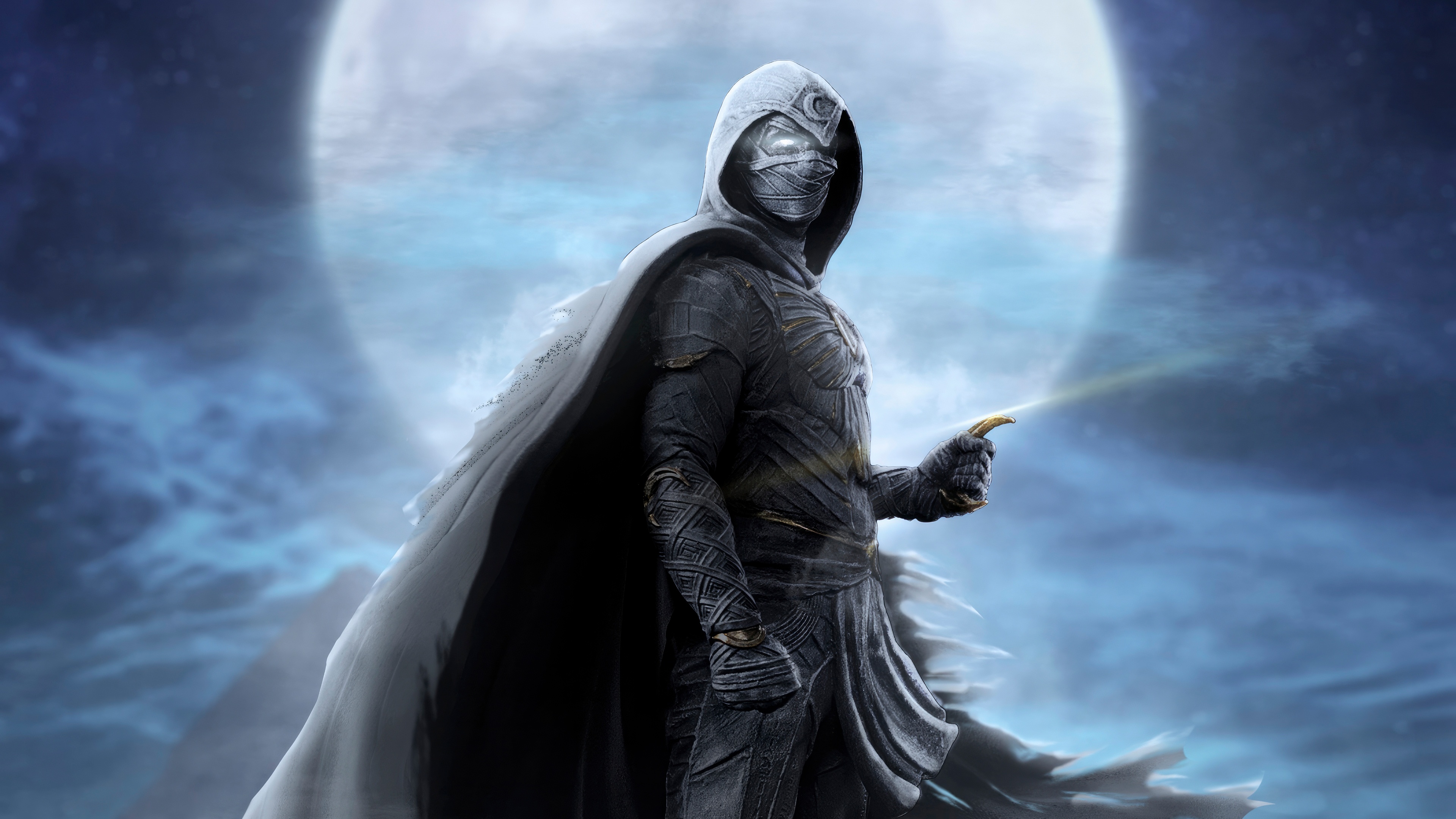 Moon Knight Art Extravaganza HD Wallpaper