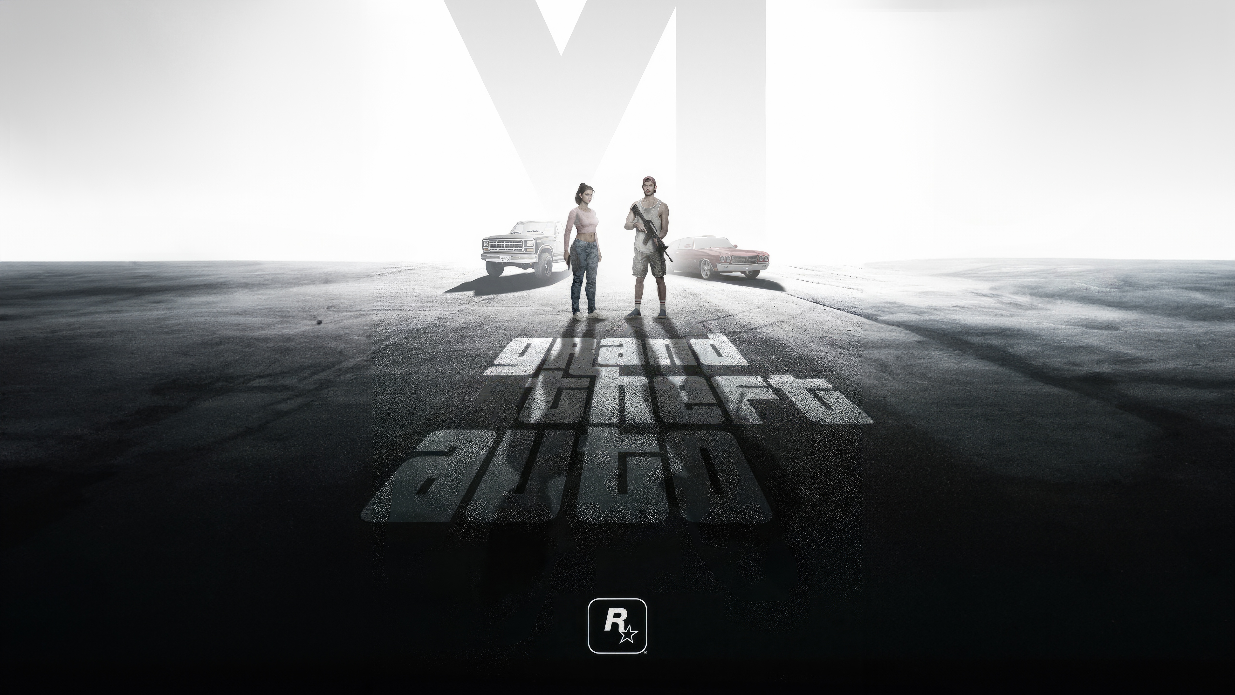 Grand Theft Auto VI Jason and Lucia HD Wallpaper