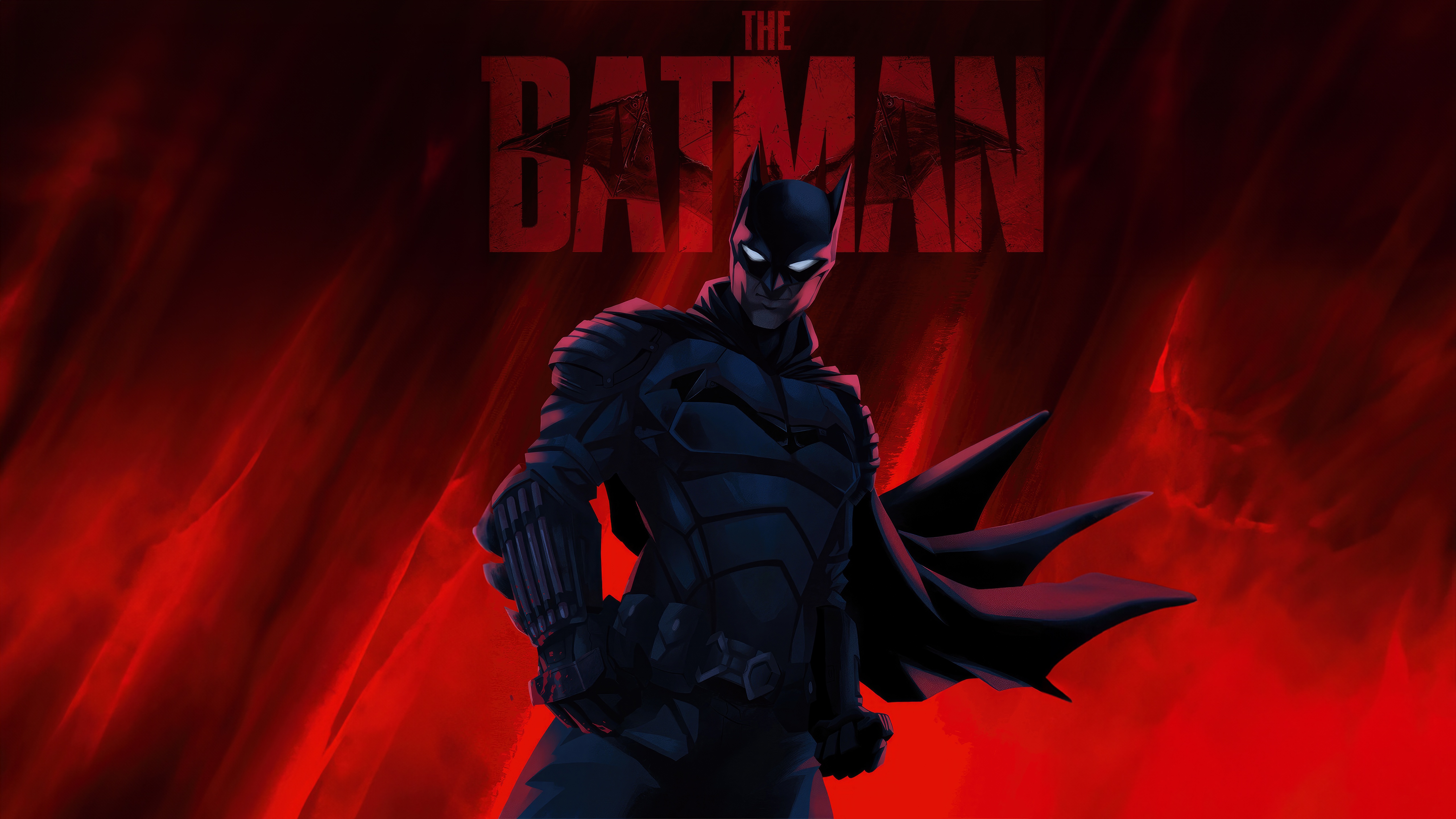 The Batman with Wings of Justice HD Wallpaper