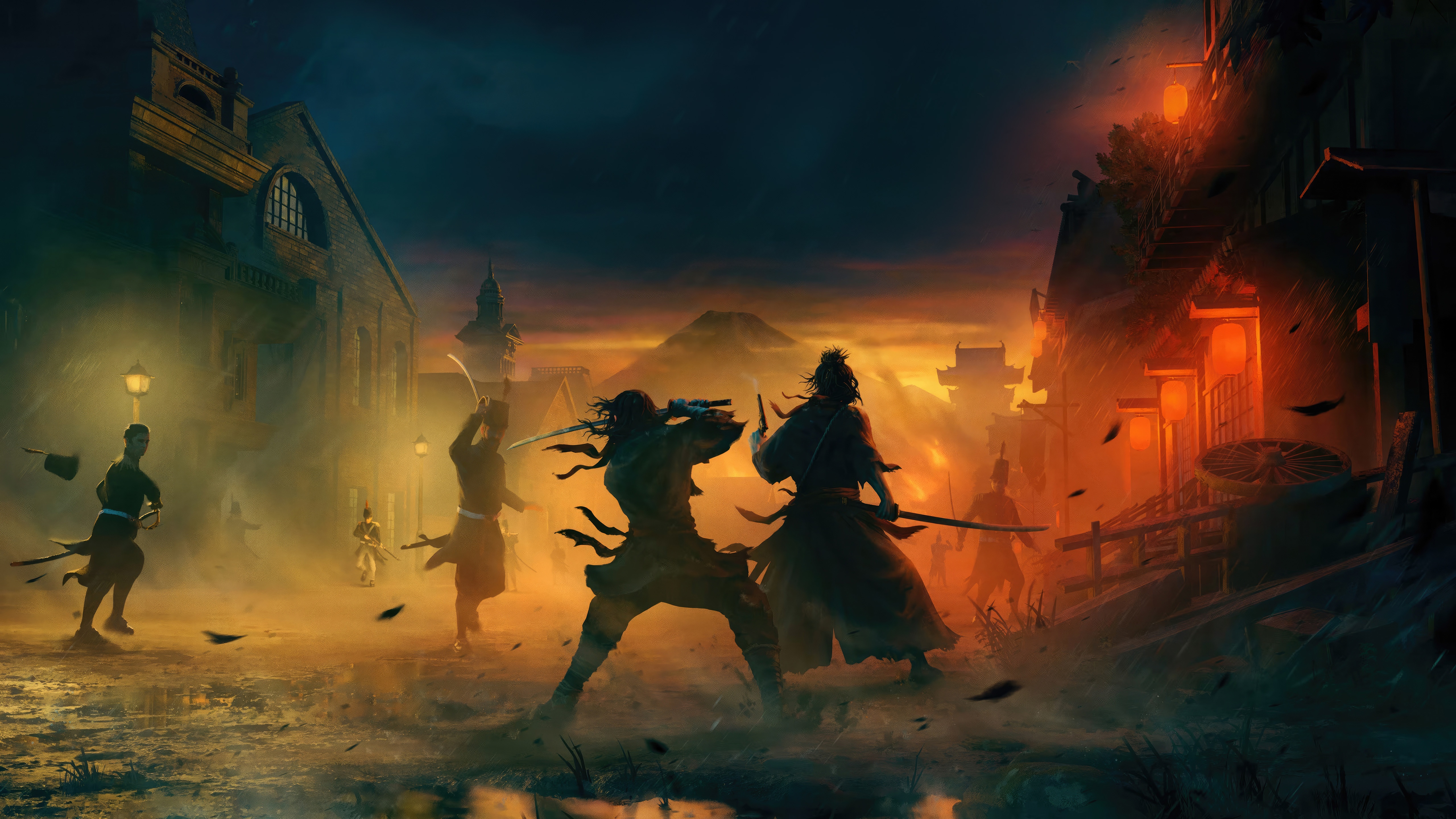 Rise Of The Ronin Game Samurai Battle HD Wallpaper