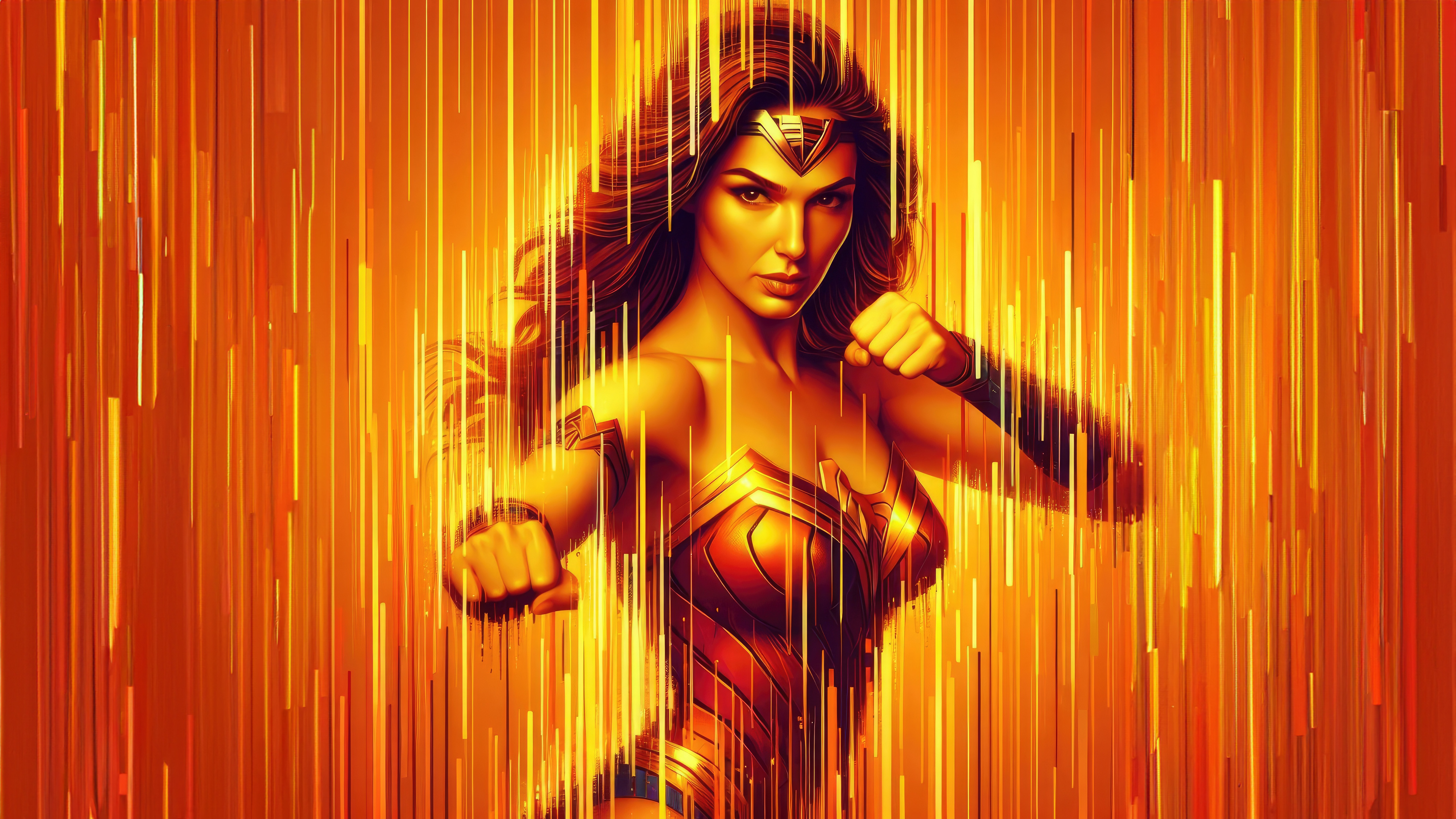 Wonder Woman Reimagined HD Wallpaper
