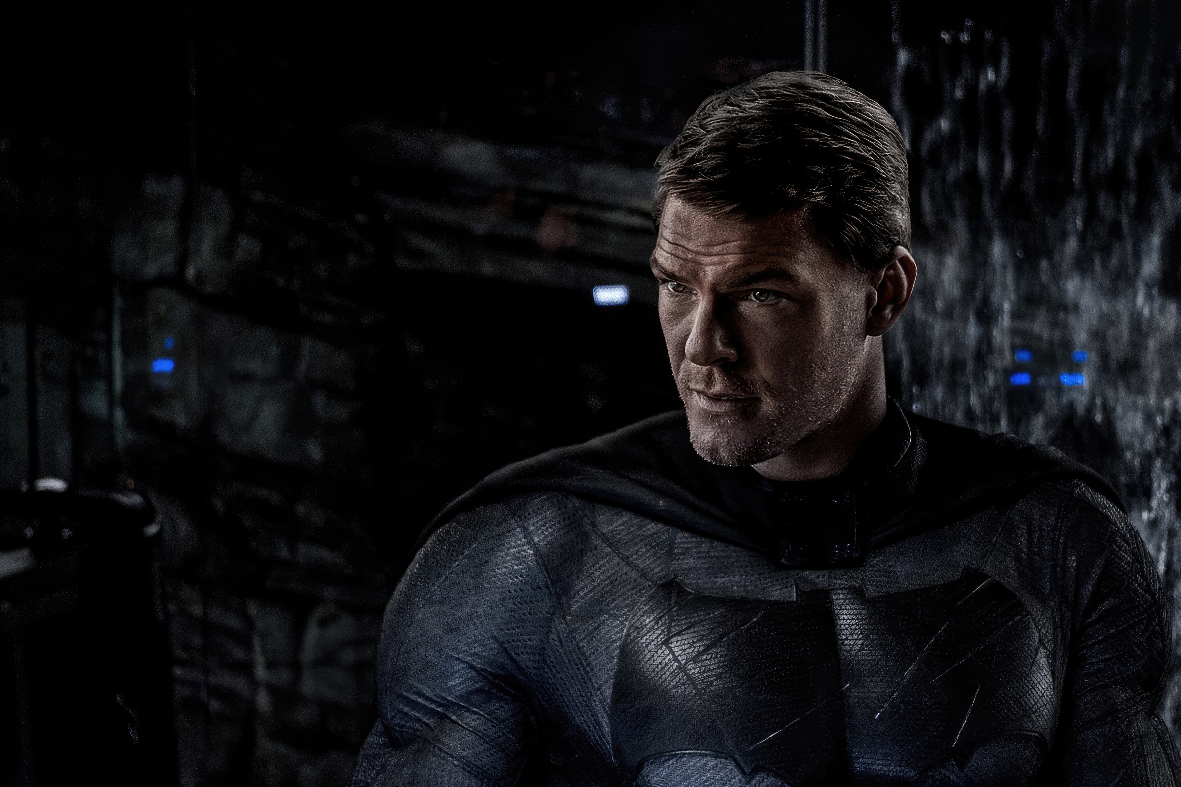 Alan Ritchson as Batman HD Wallpaper