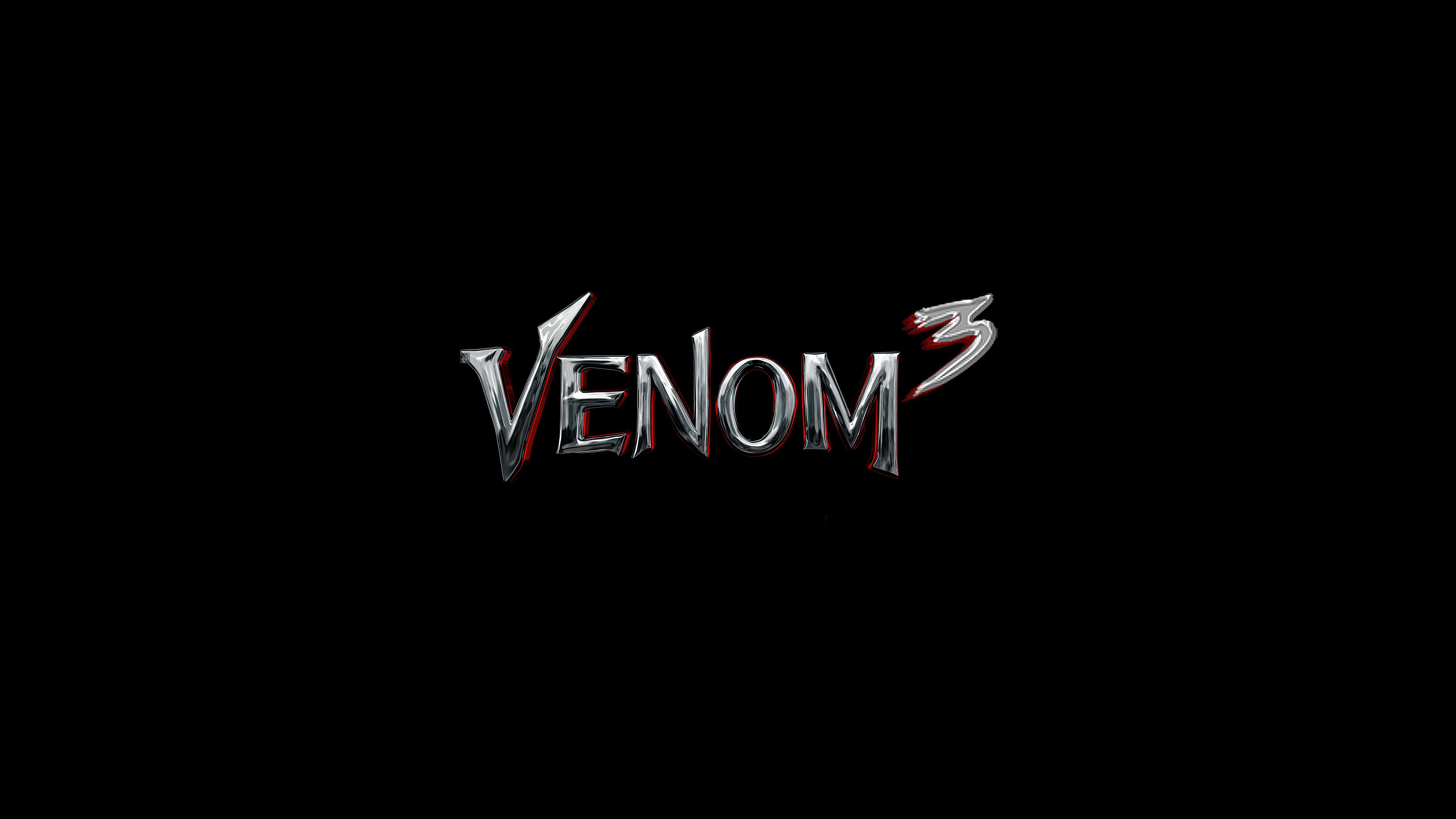 Venom 3 Movie Logo HD Wallpaper