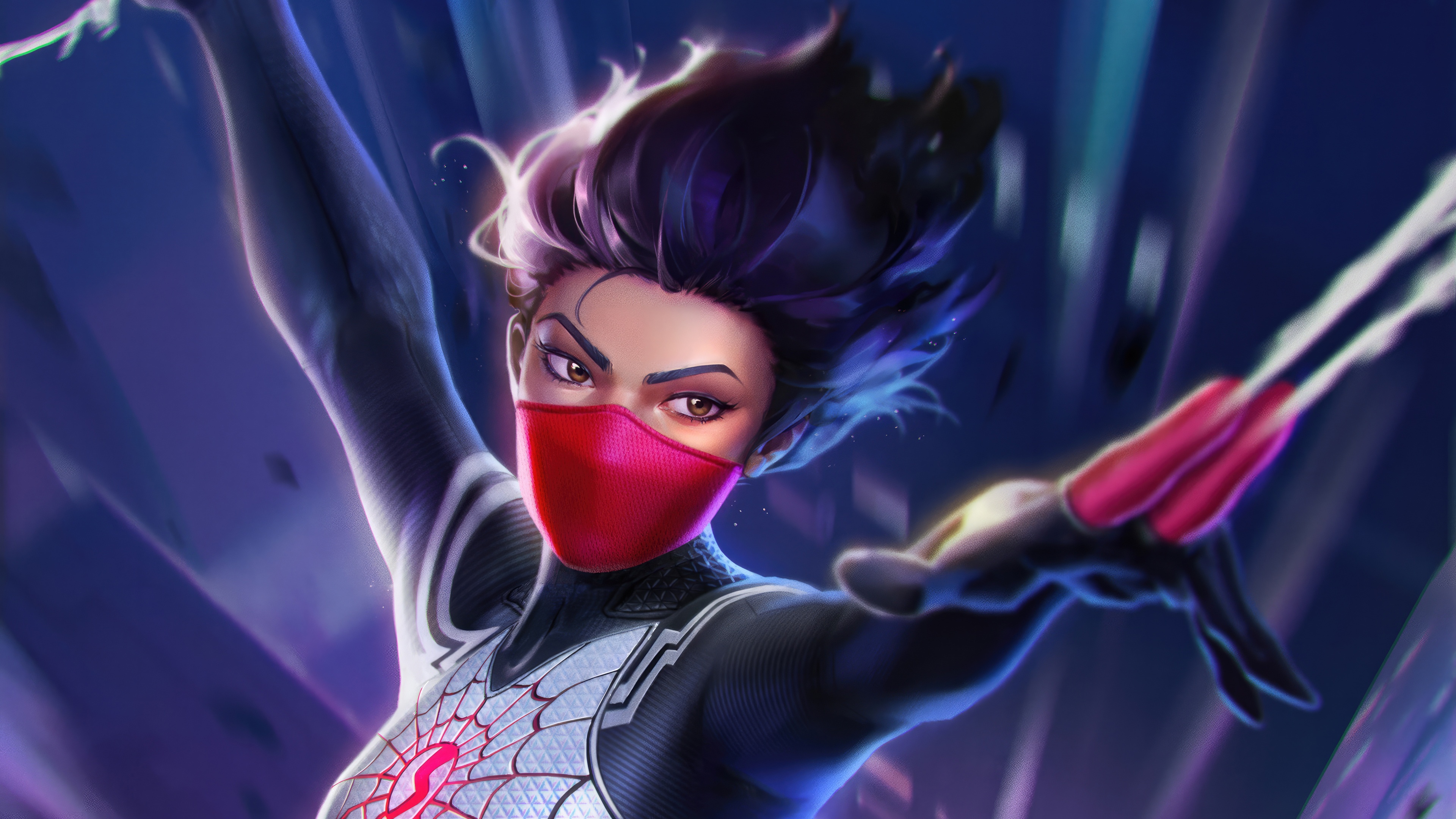Marvel's Silk in Contest of Champions HD Wallpaper