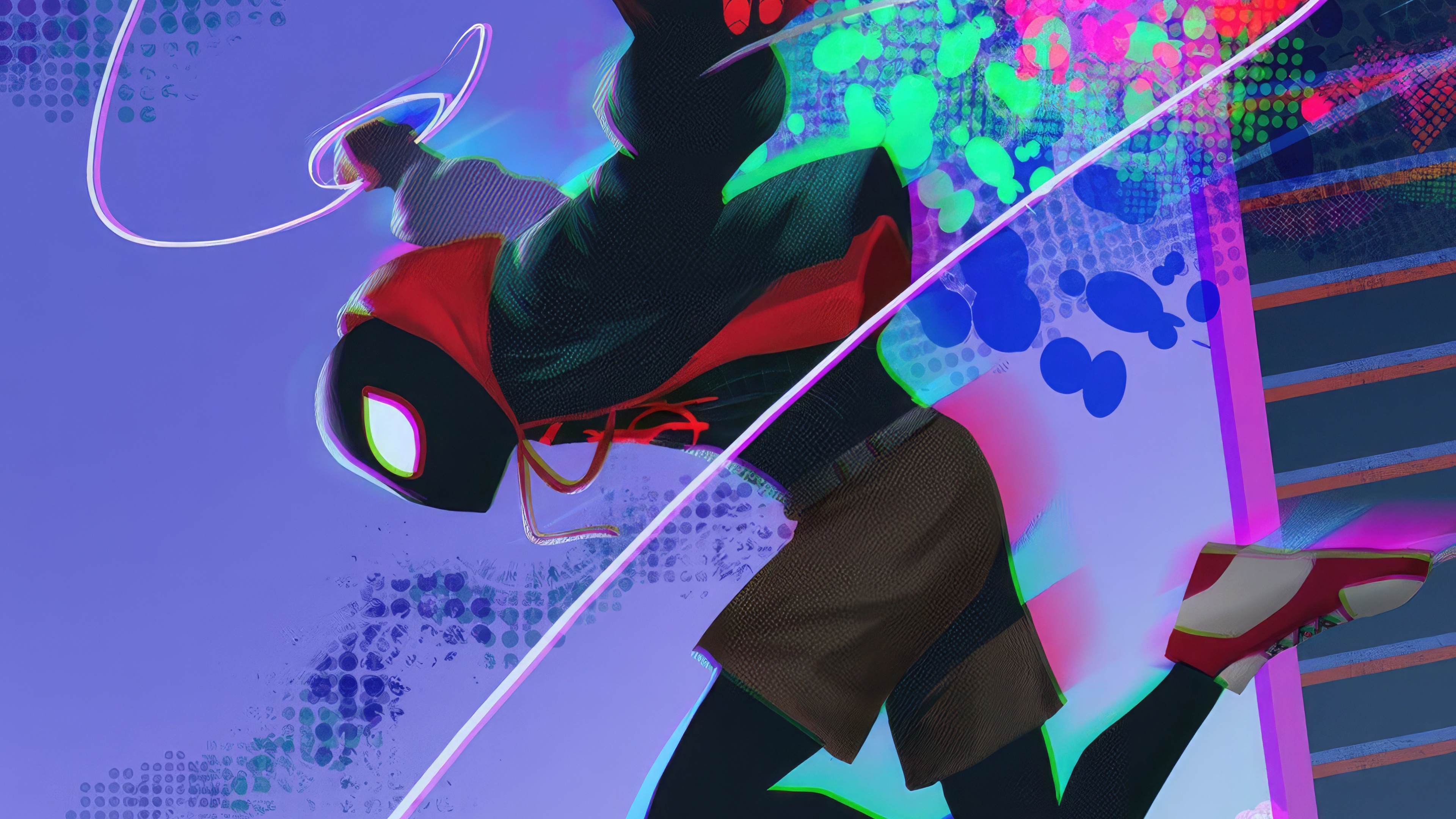 Miles Morales in Spider-Man: Into the Spider-Verse HD Wallpaper