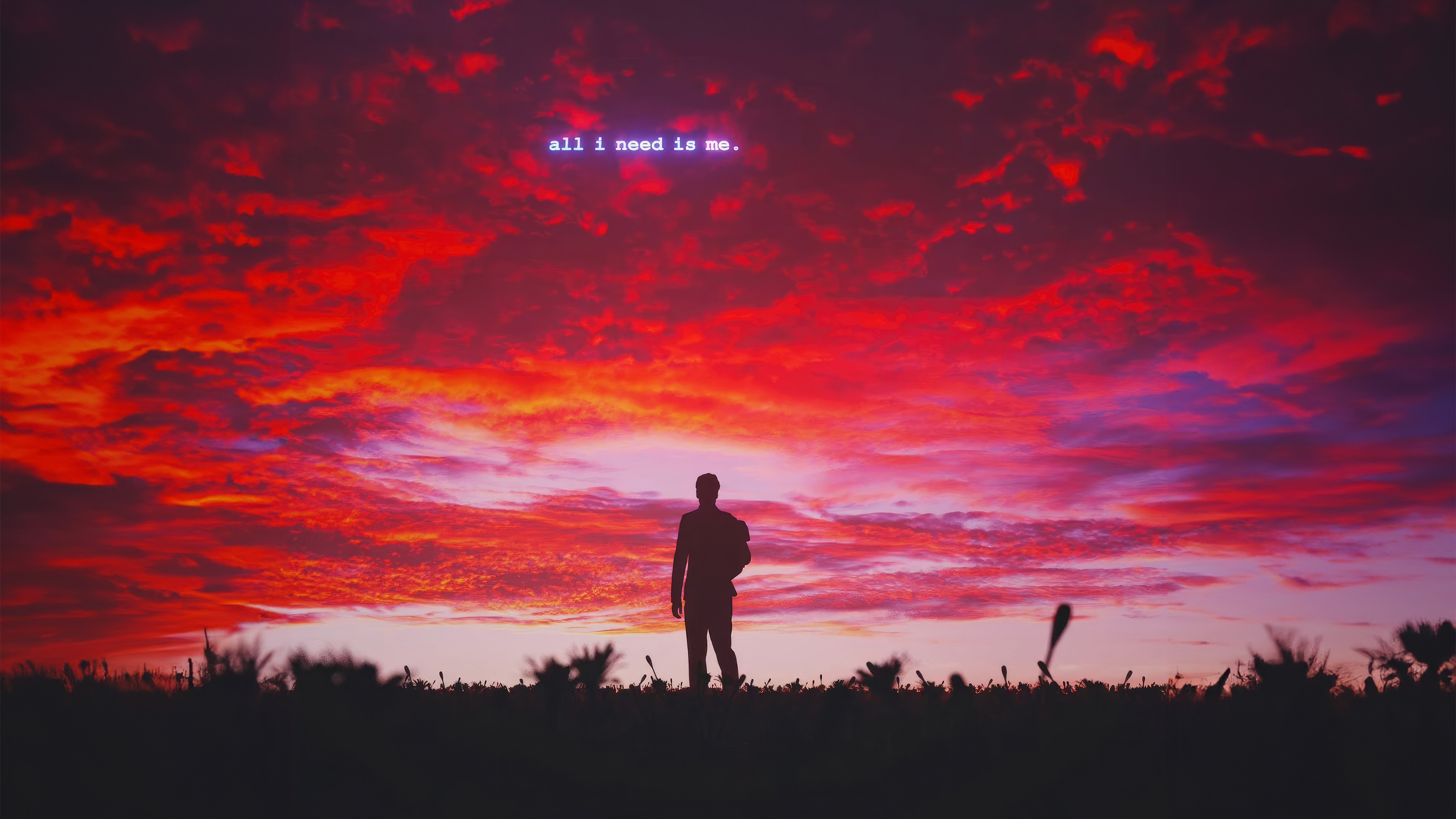 All I Need Is Me HD Wallpaper