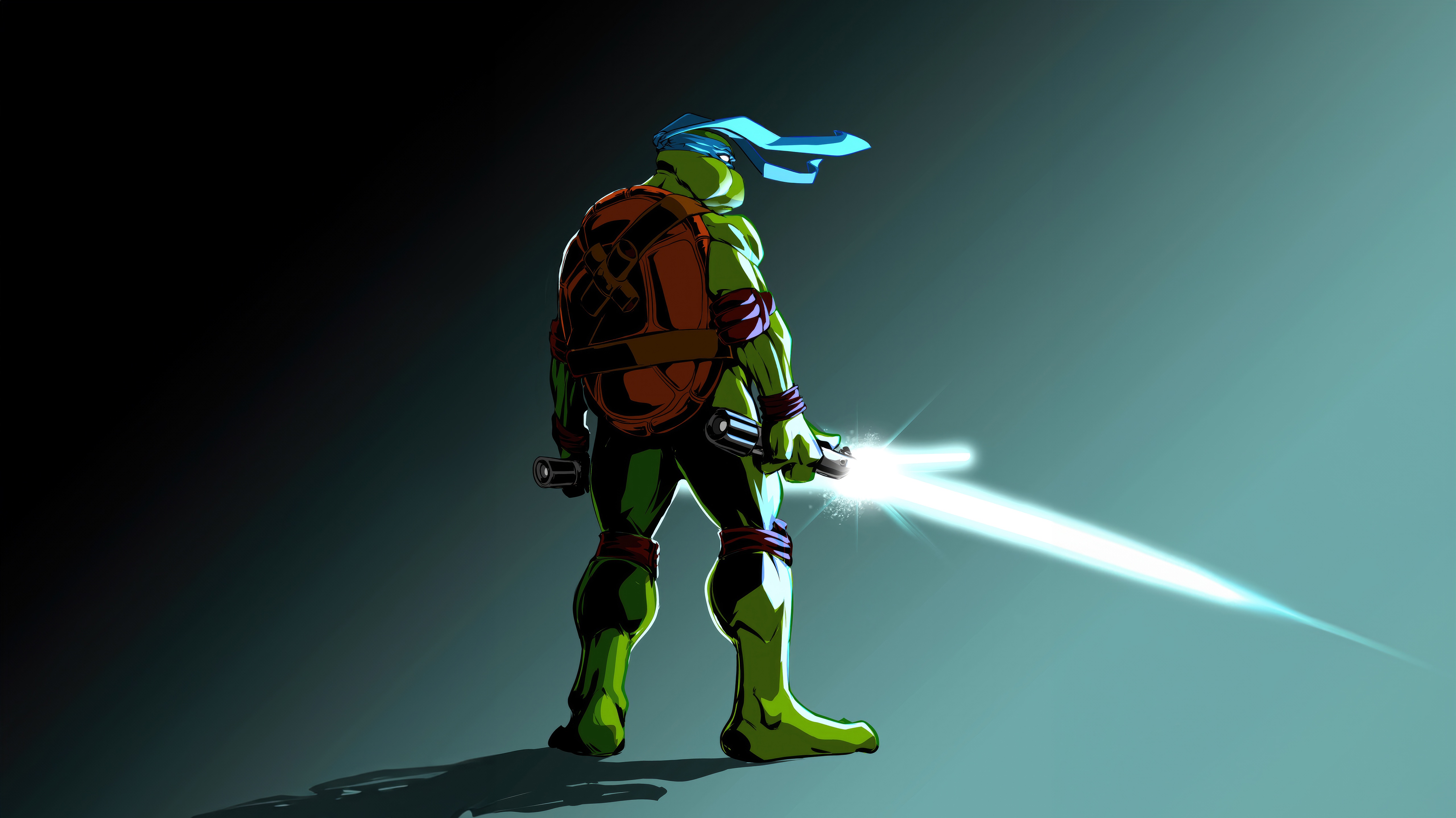 Leonardo with Lightsabers HD Wallpaper