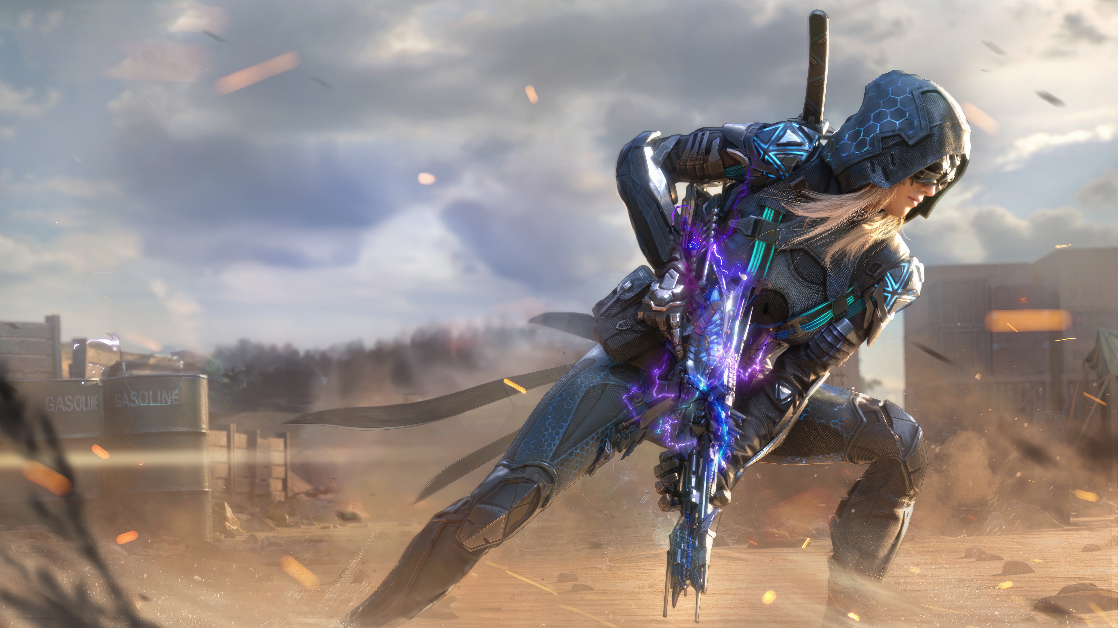 Call of Duty Mobile Mythic Grau Character HD Wallpaper