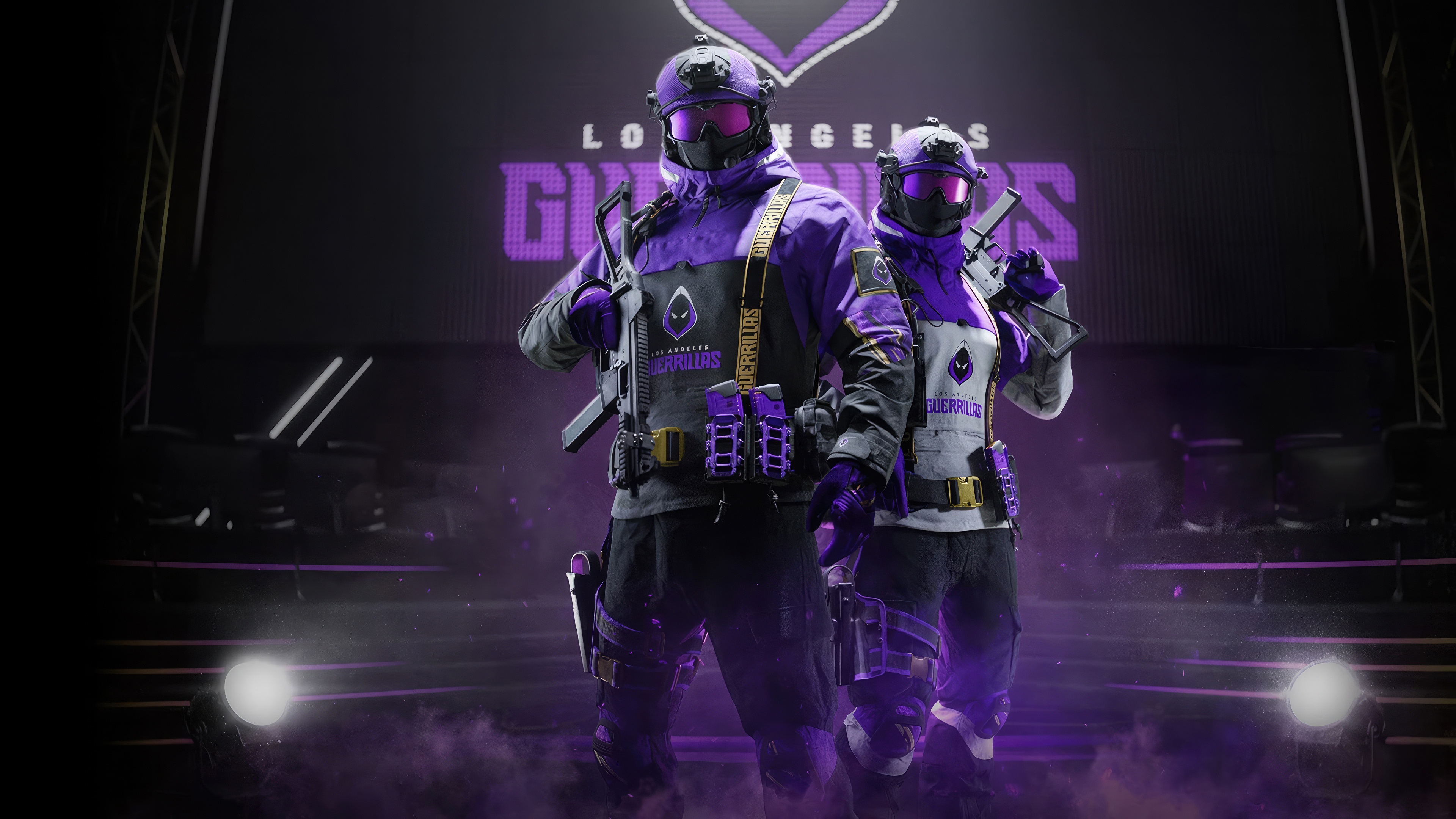Los Angeles Guerrillas Call of Duty League Operators HD Wallpaper