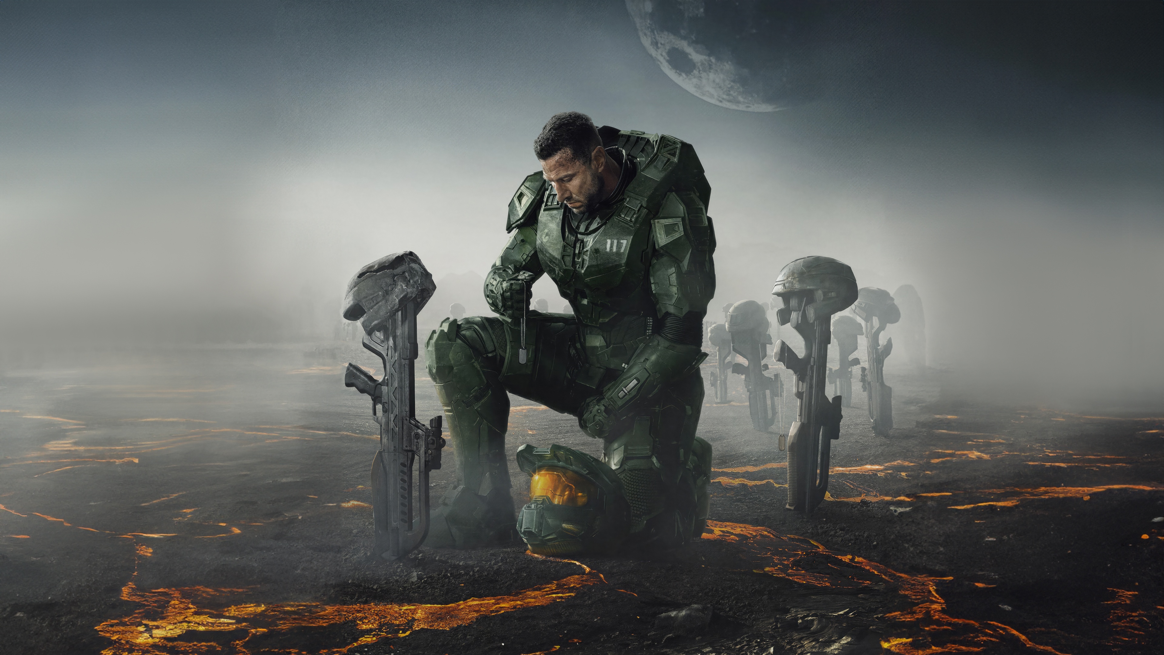 Master Chief In Halo Season 2 HD Wallpaper