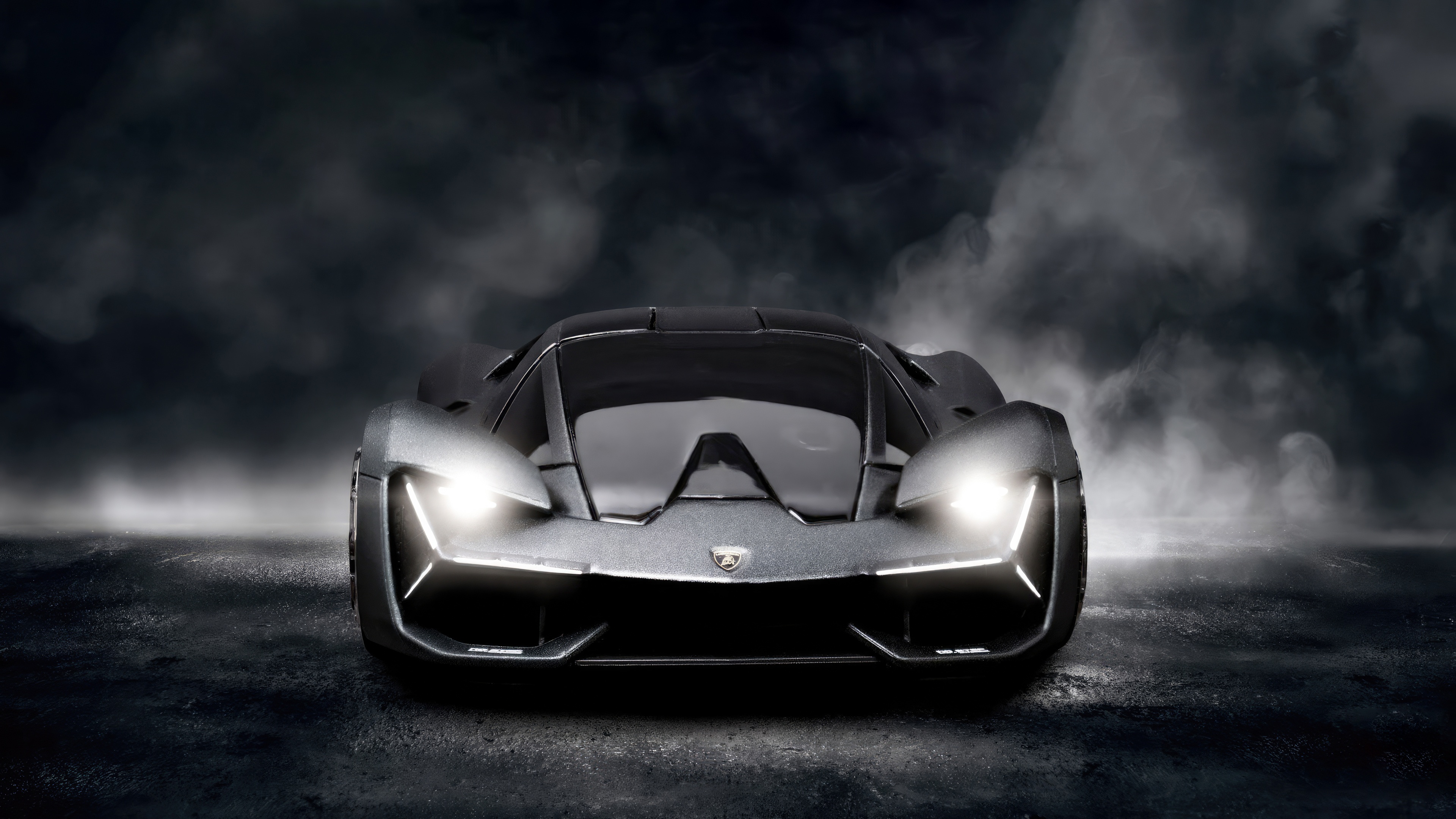 Lamborghini Terzo Millennio 2024 front view HD Wallpaper