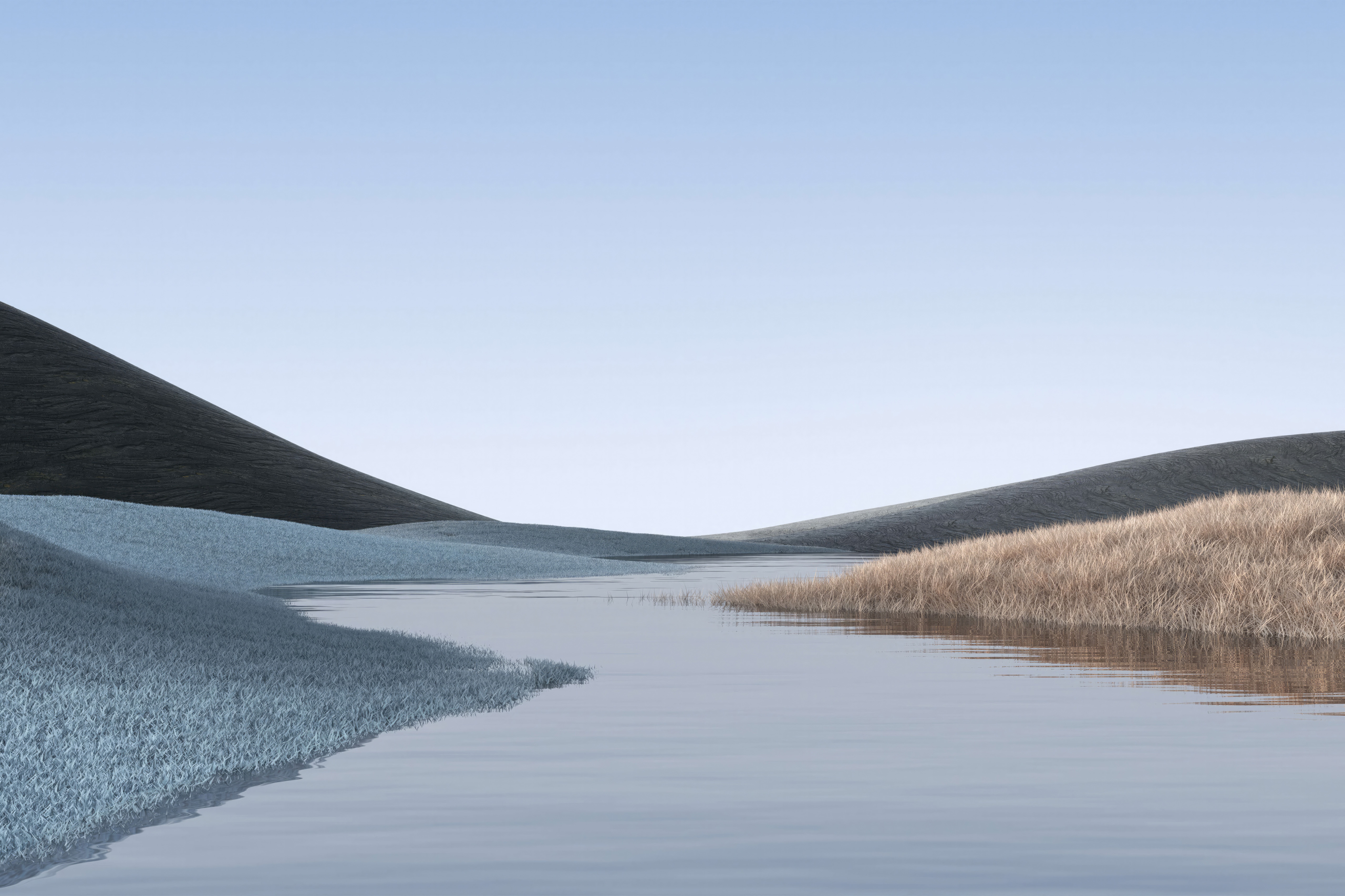Microsoft Surface Windows 10 Landscape HD Wallpaper