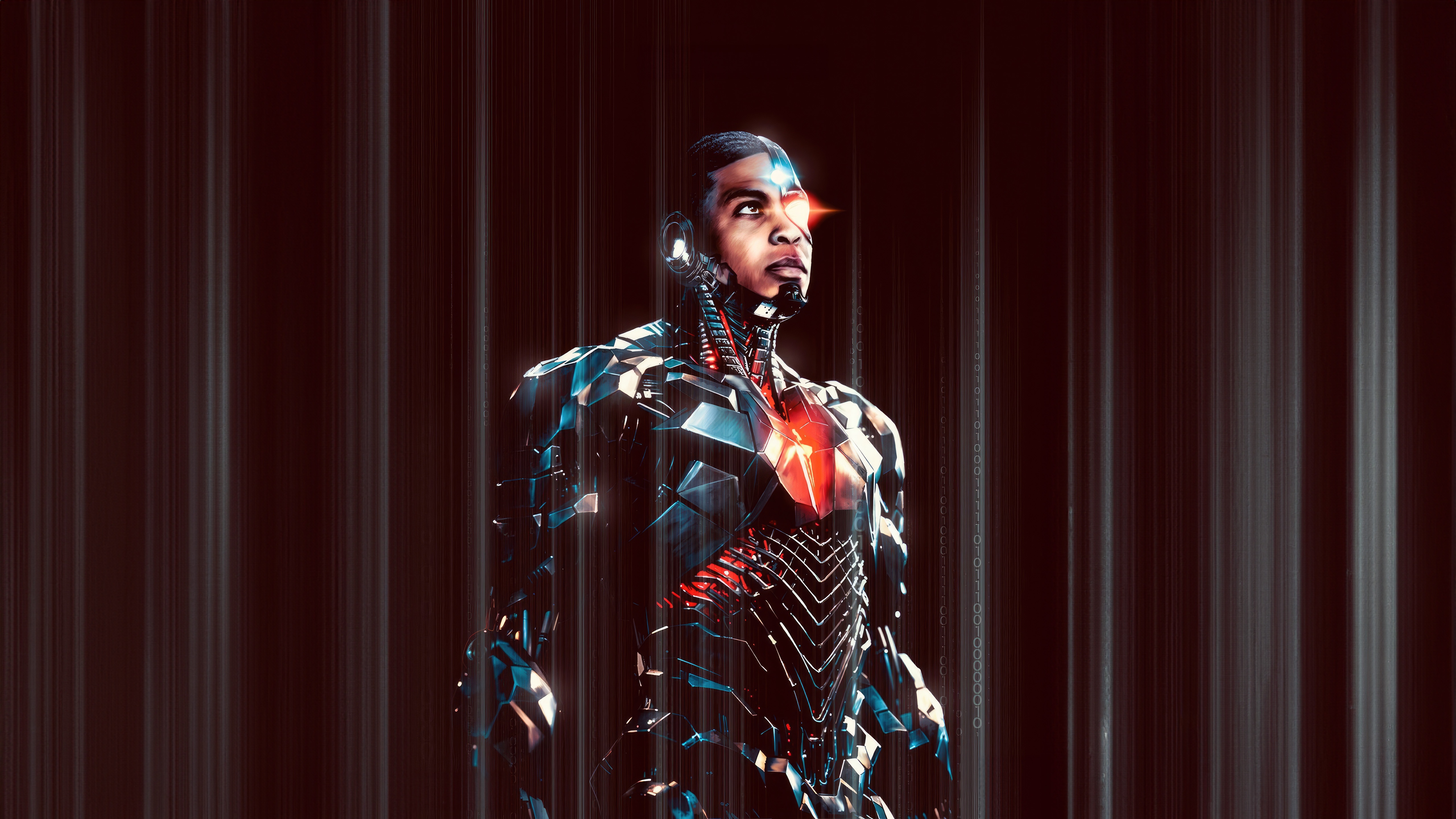 Cyborg from Justice League HD Wallpaper