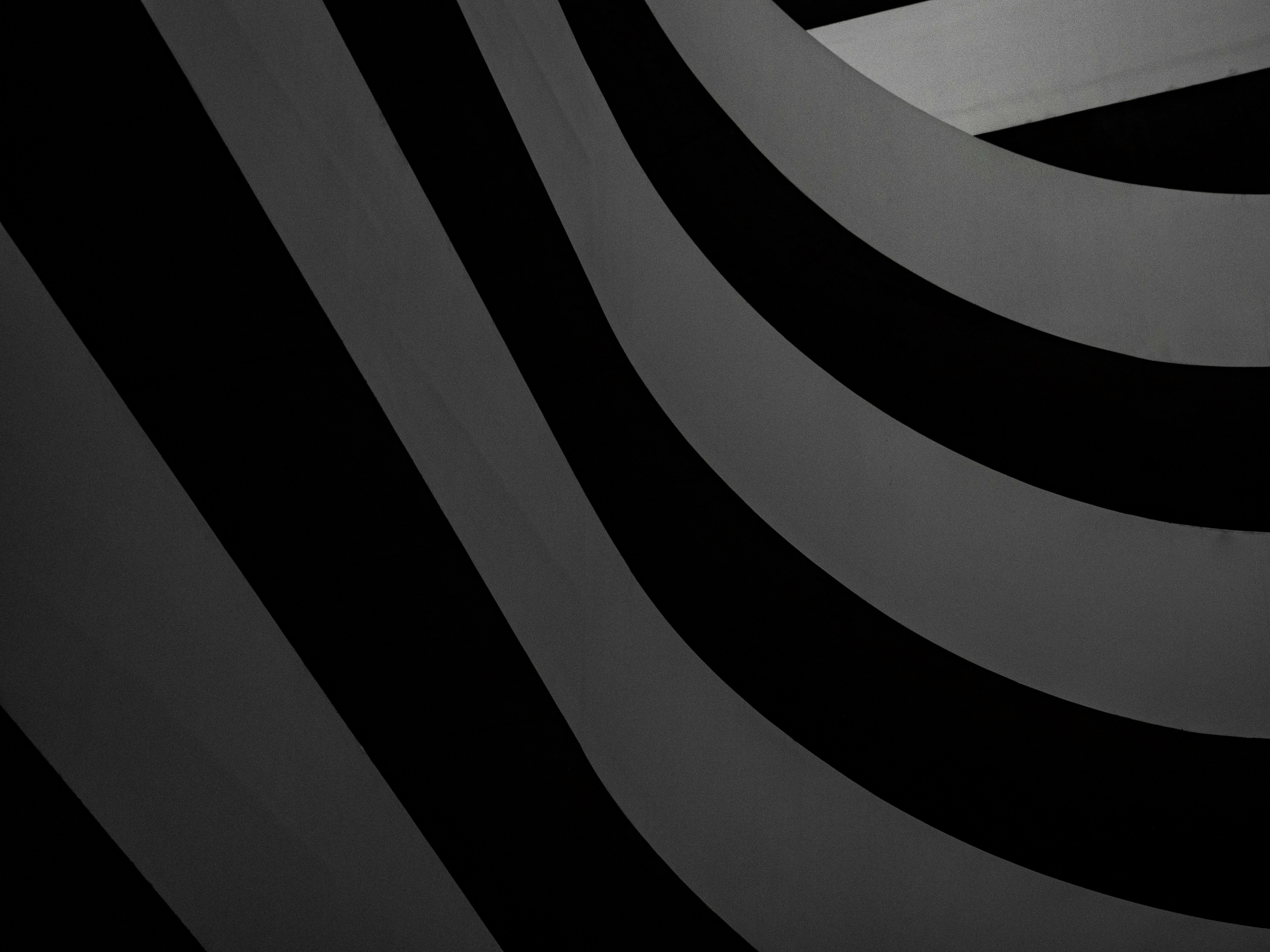 Black and white striped textile pattern HD Wallpaper