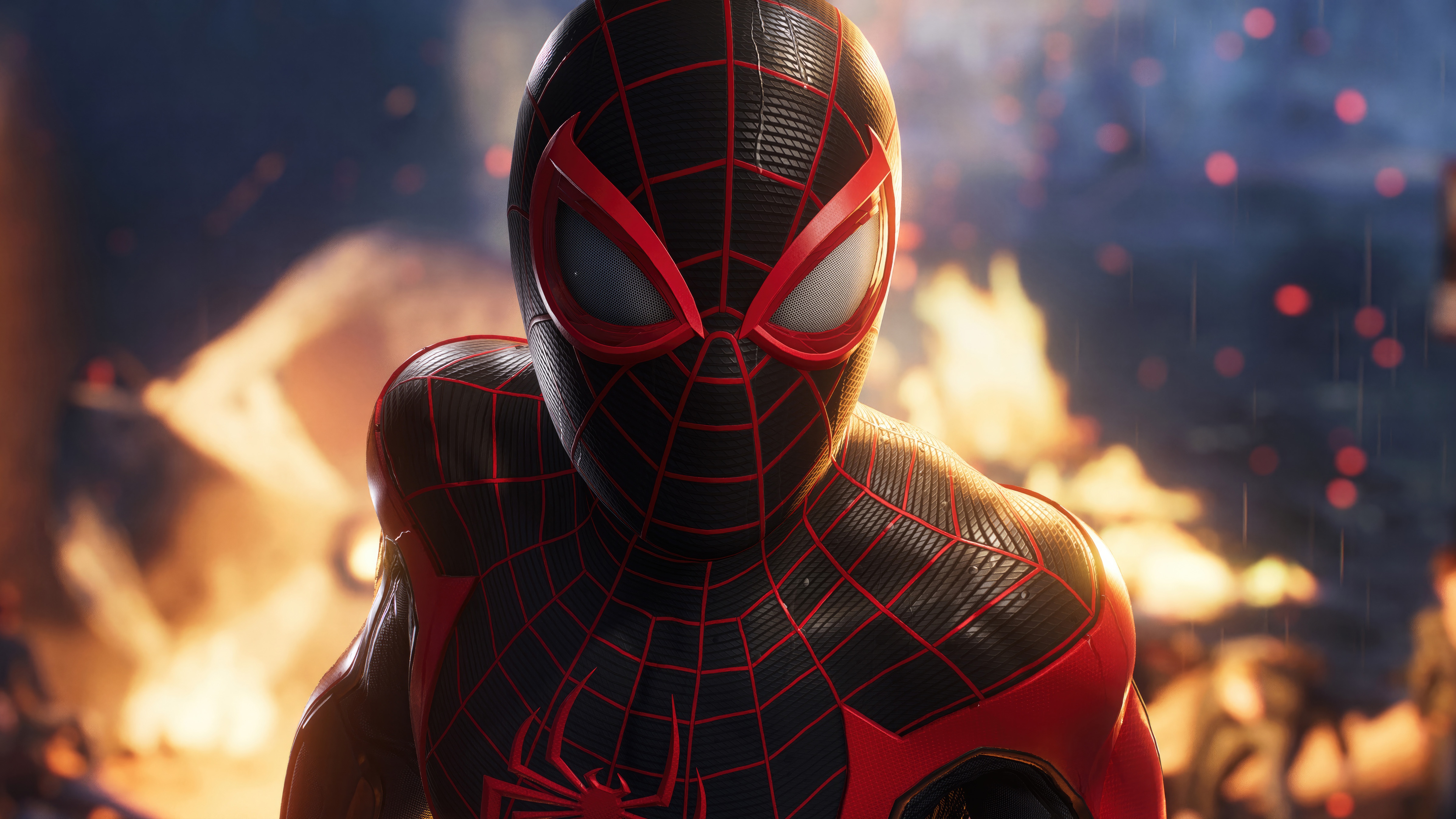 Miles Morales in Marvel's Spider-Man 2 HD Wallpaper