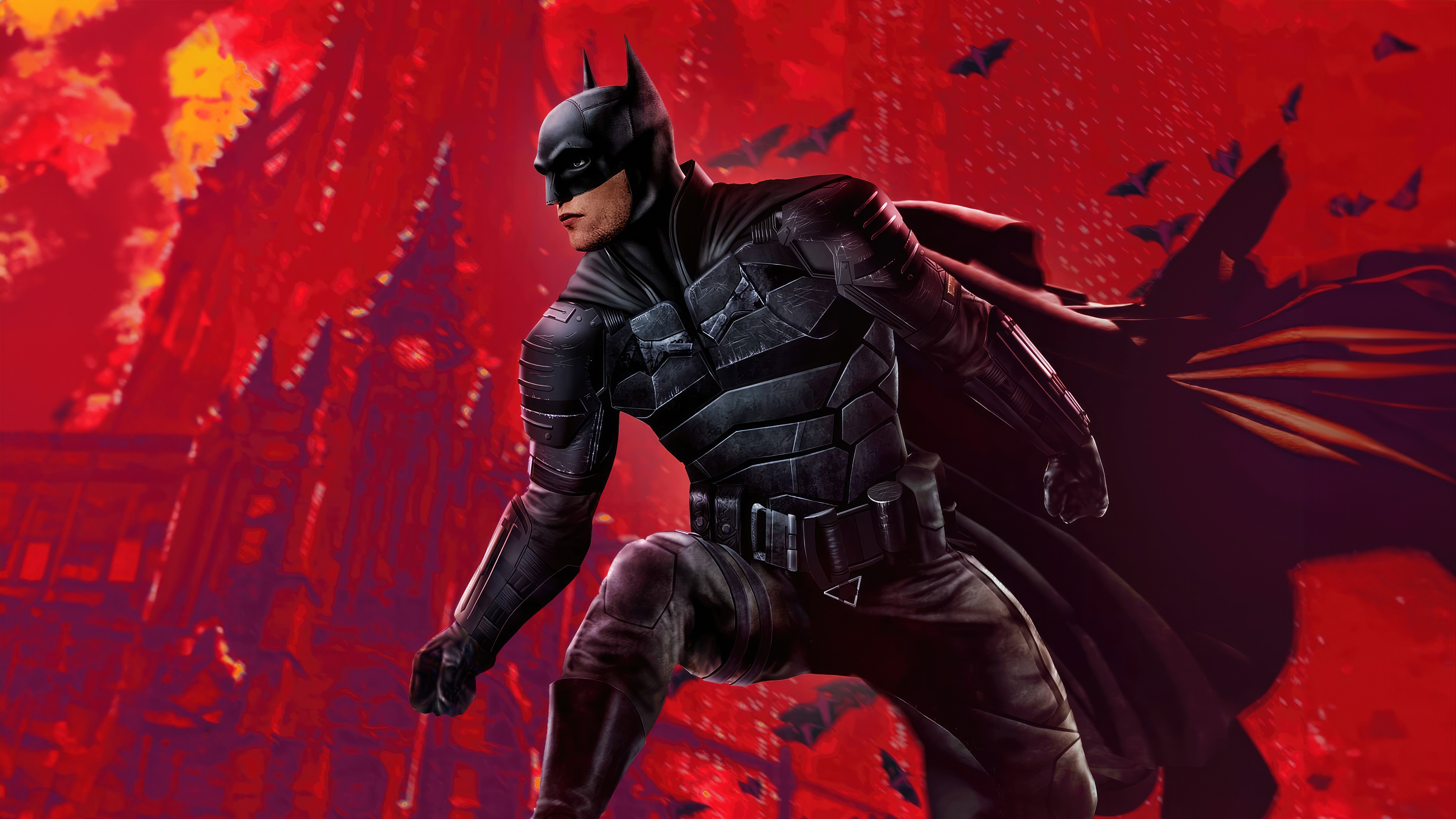 The Batman in Gotham HD Wallpaper