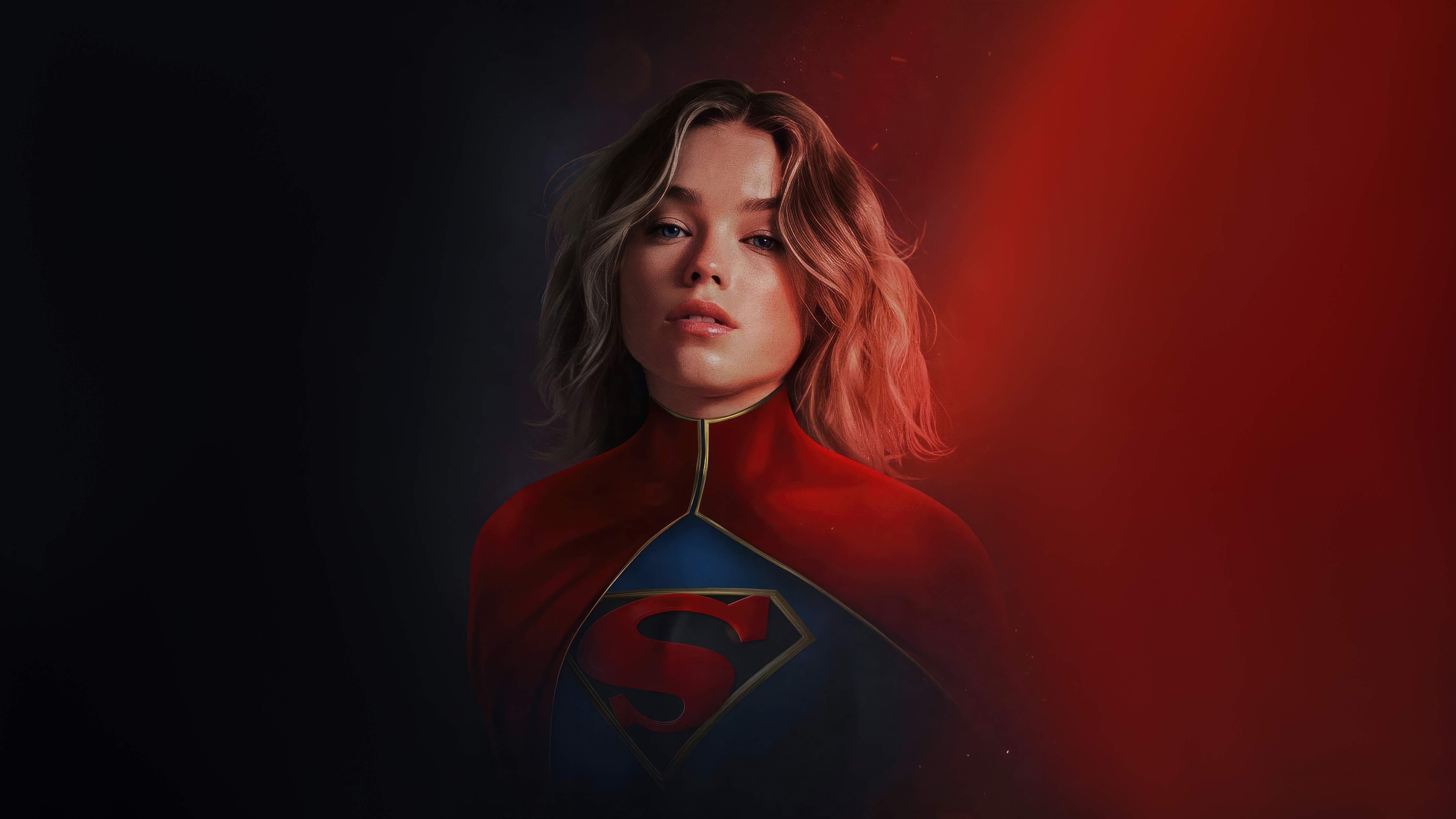 Milly Alcock As Supergirl HD Wallpaper