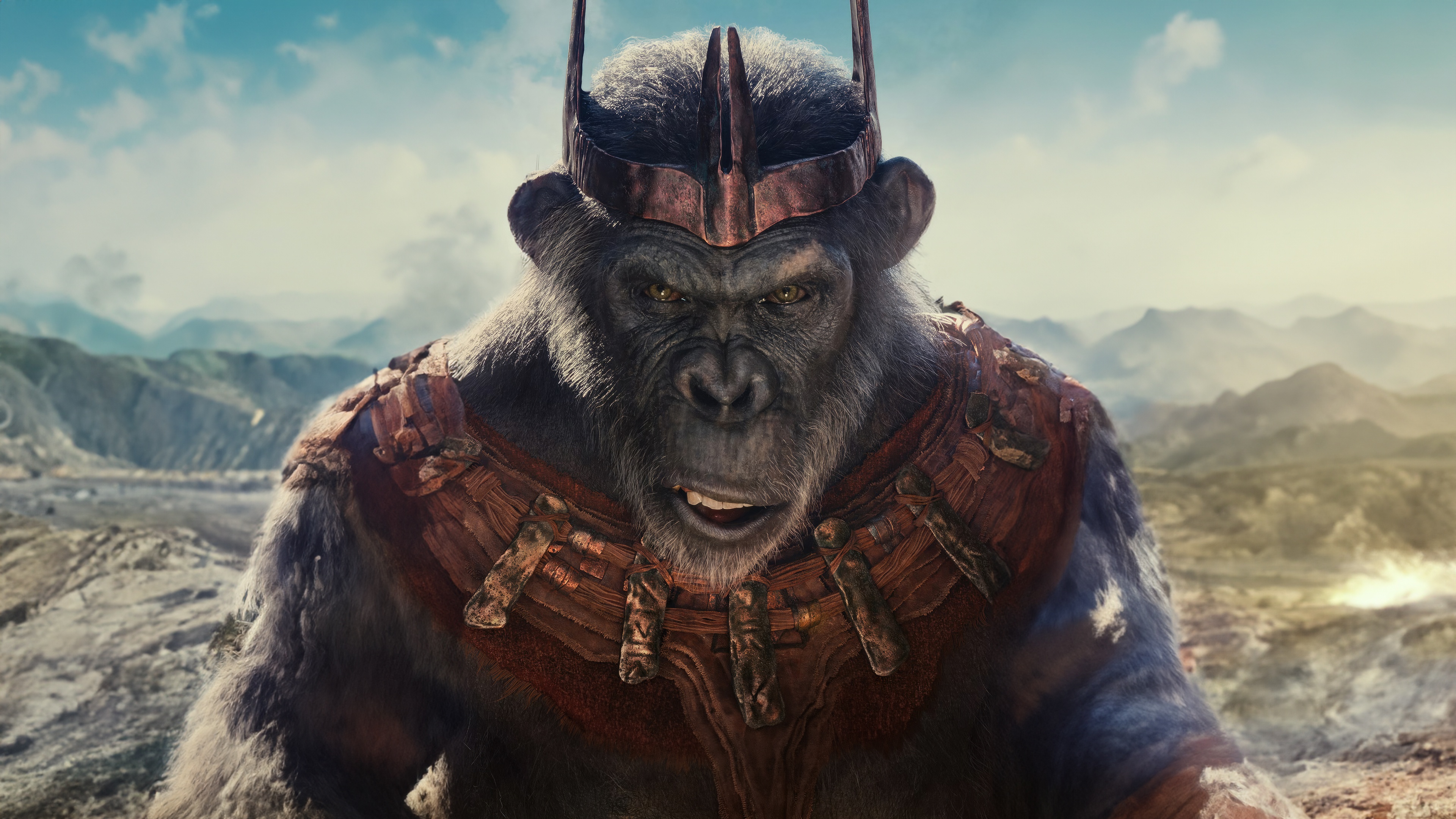 Kevin Durand in Kingdom of the Planet of the Apes HD Wallpaper