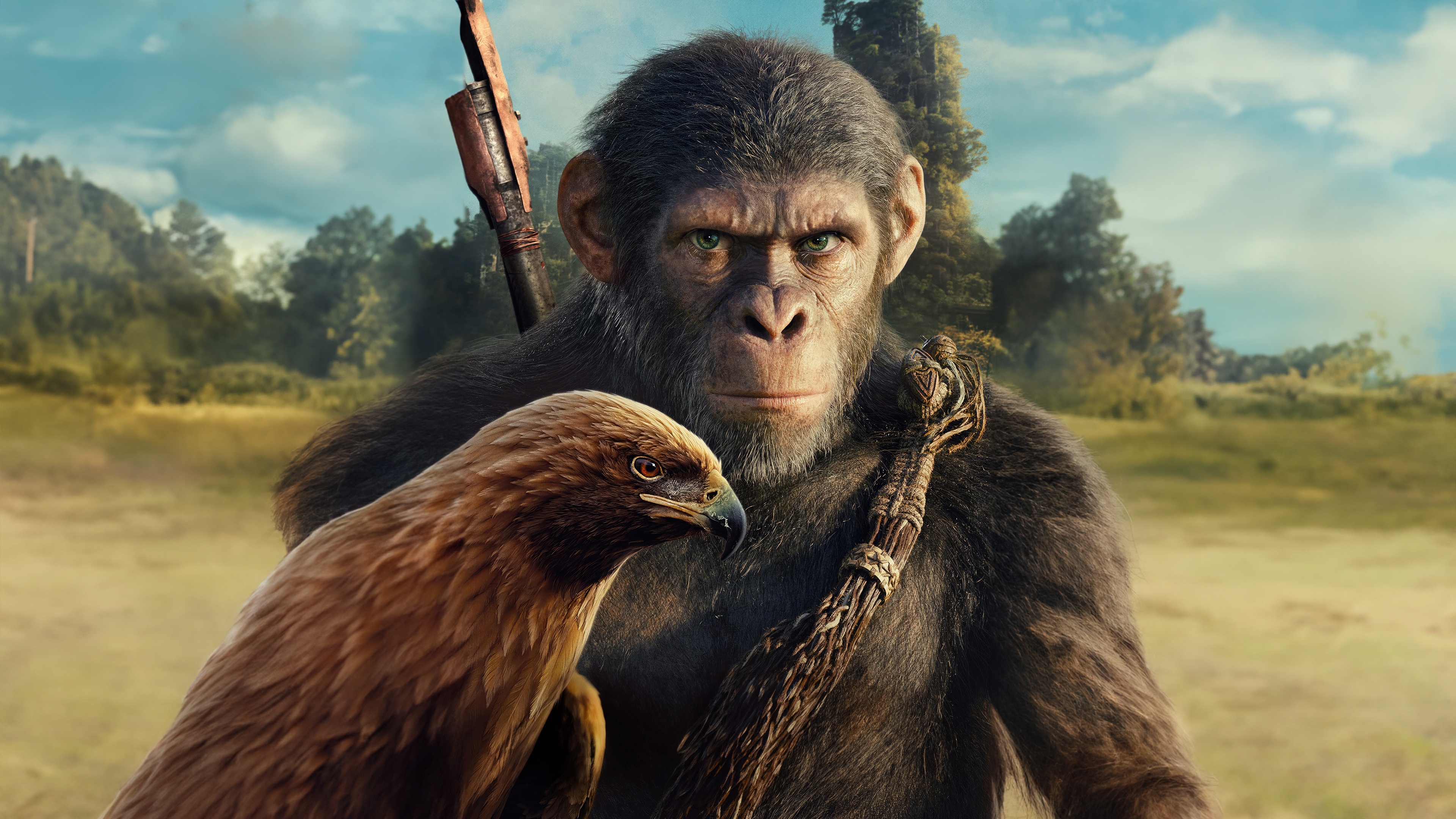 Caesar in Kingdom of the Planet of the Apes HD Wallpaper