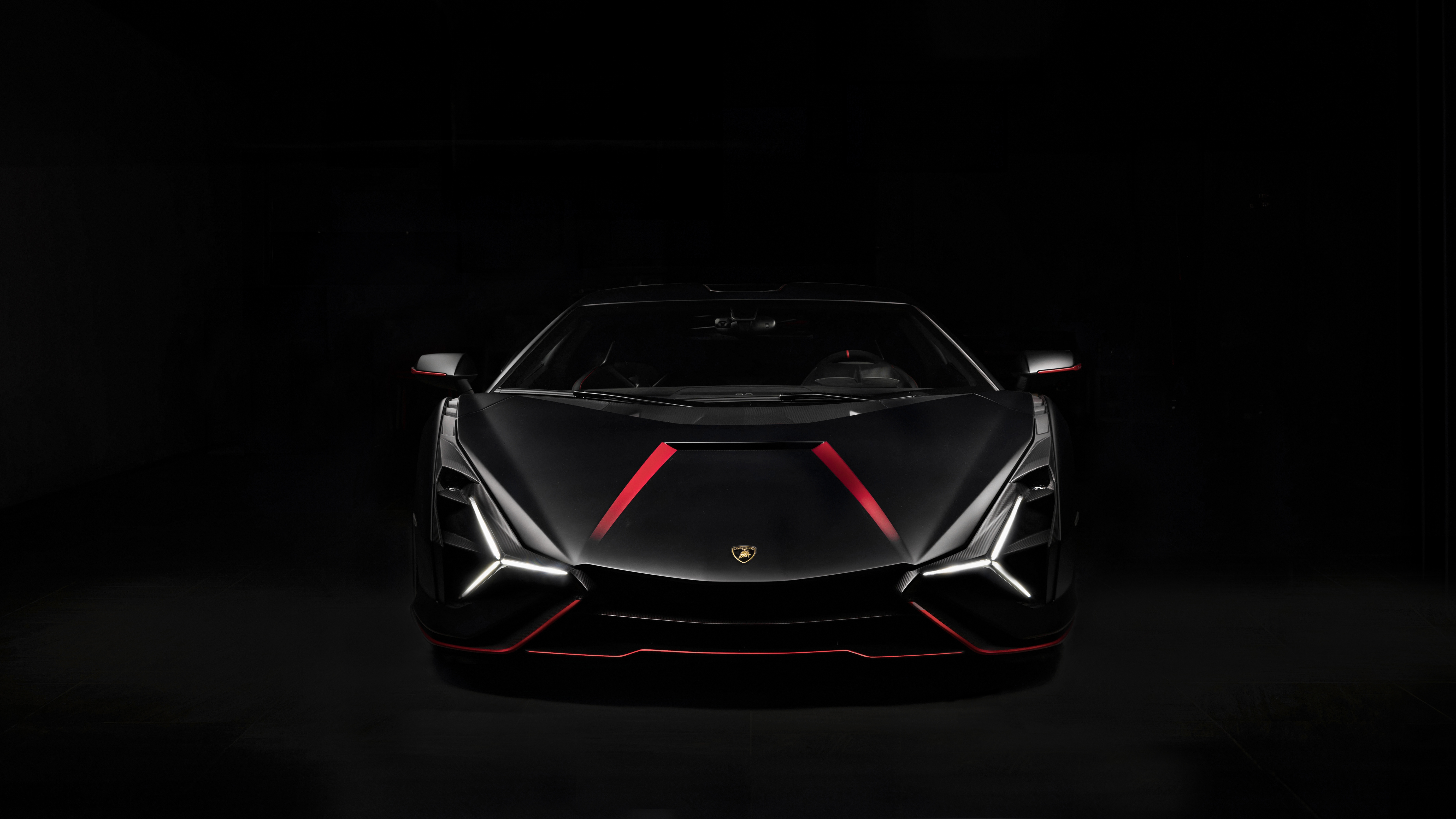 Lamborghini Sian FKP 37 front view HD Wallpaper