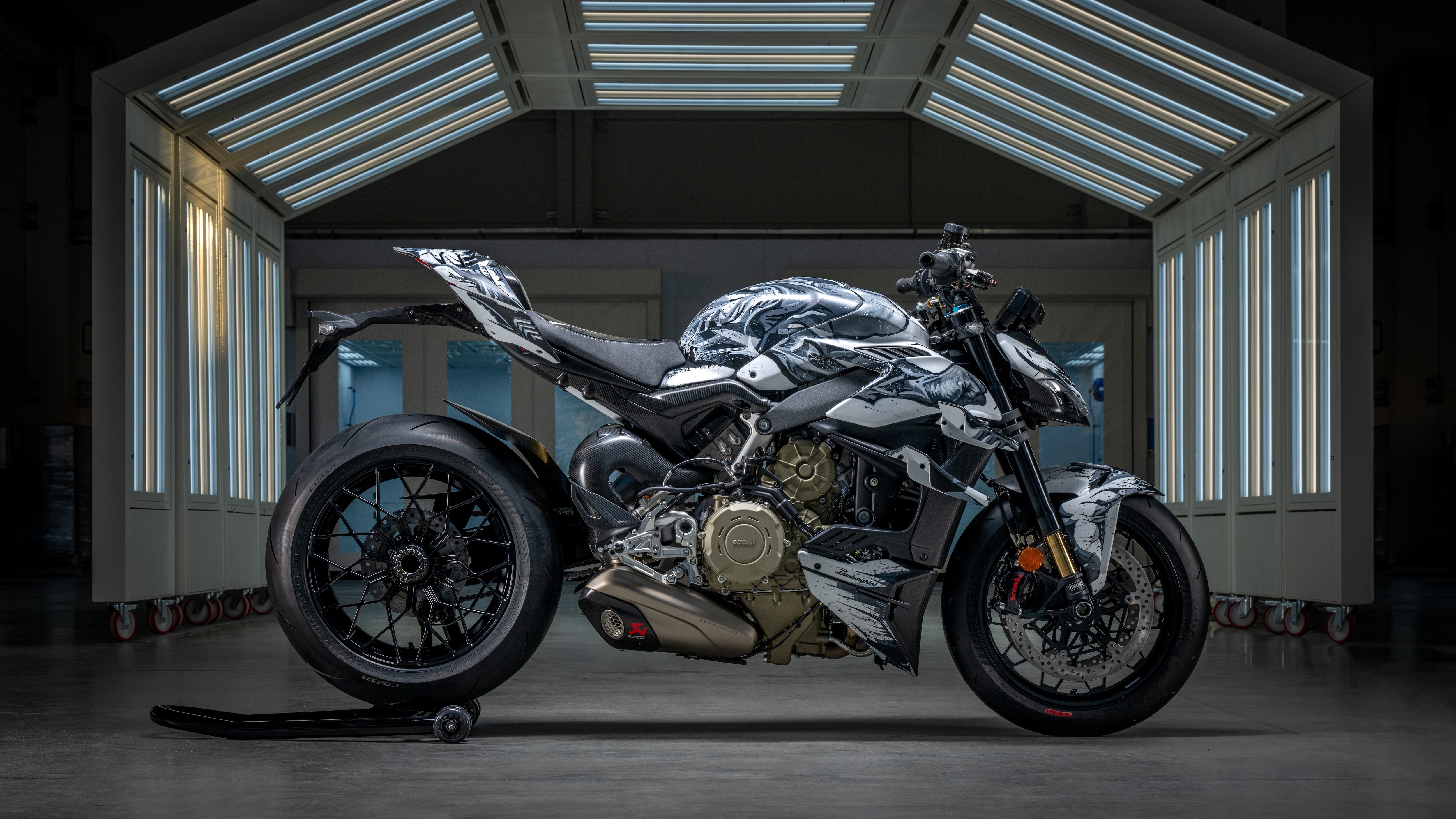 Ducati Streetfighter V4 Lamborghini Centauro Motorcycle HD Wallpaper