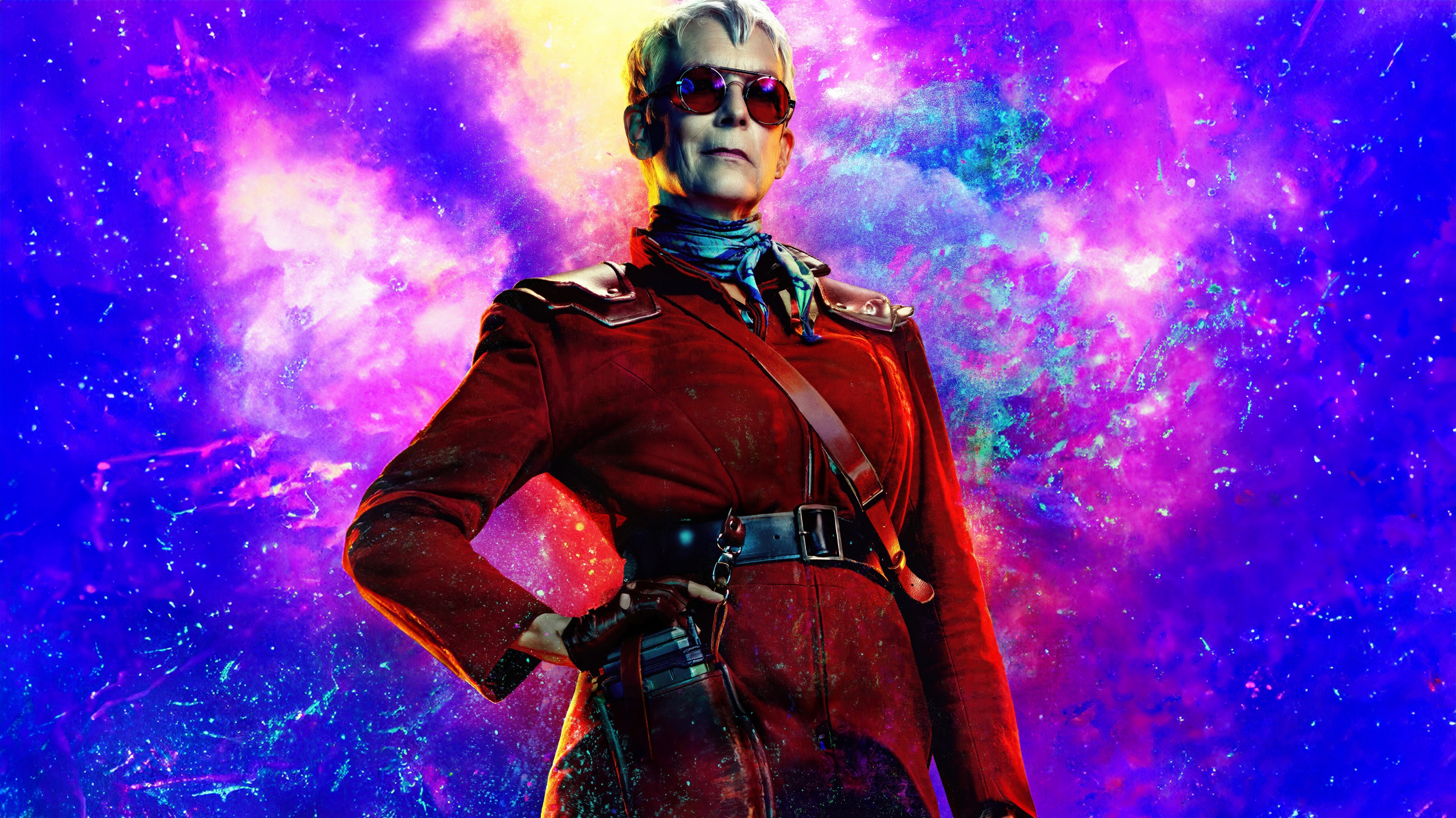 Jamie Lee Curtis as Dr. Tannis in Borderlands HD Wallpaper