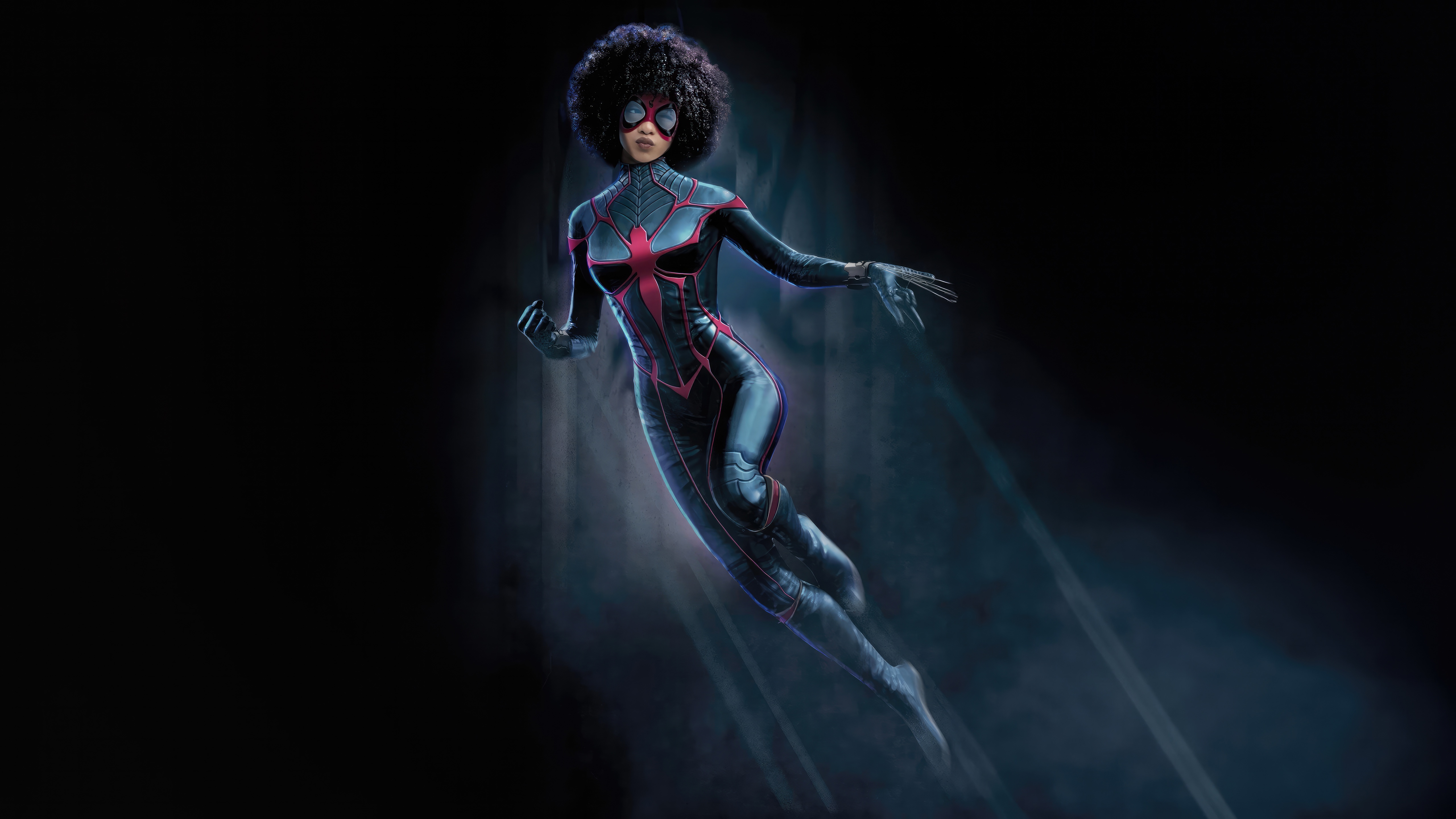 Mattie Franklin as Spider-Woman in Madame Web HD Wallpaper