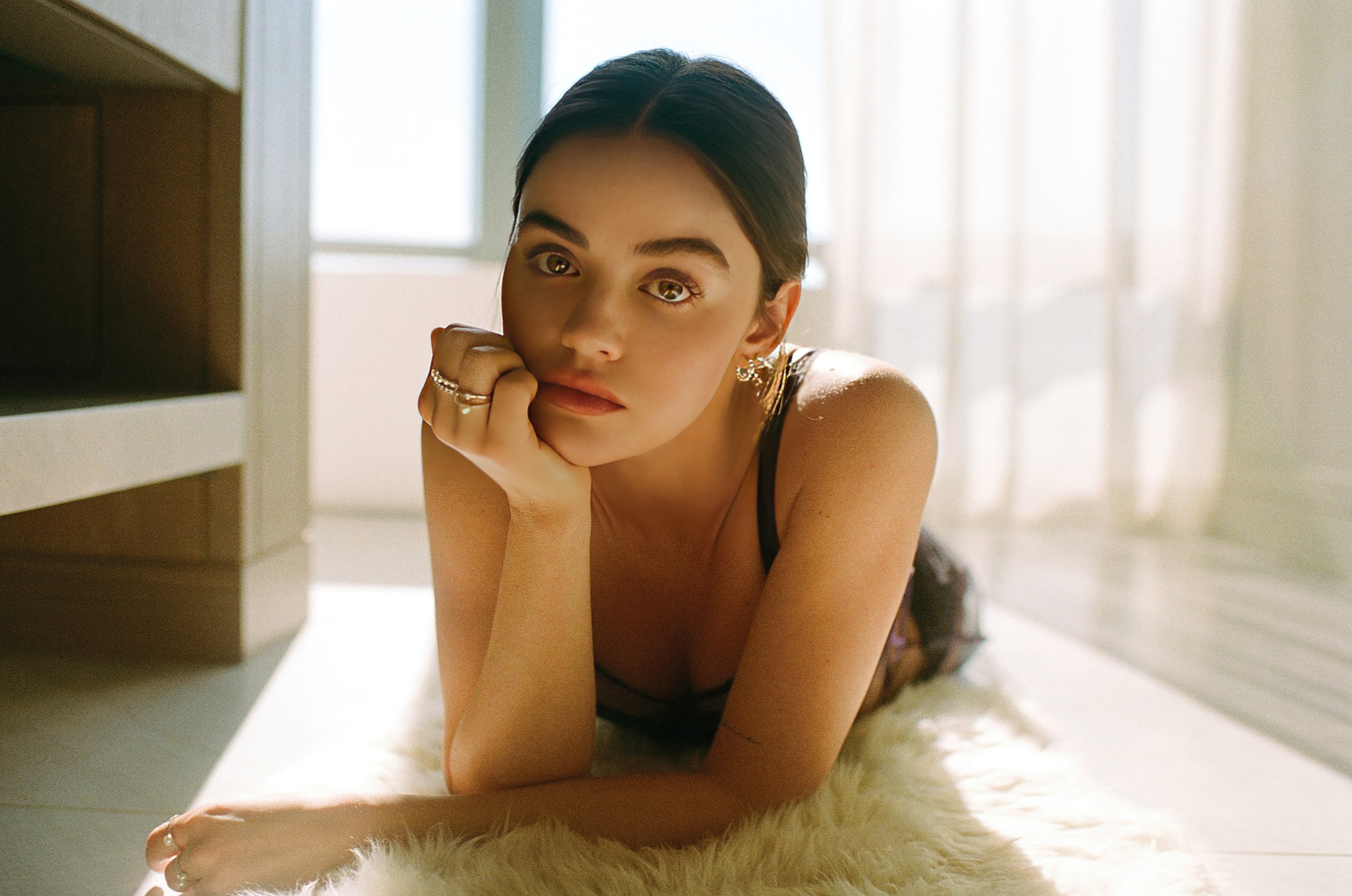 Lucy Hale For Flaunt Magazine January 2024 HD Wallpaper