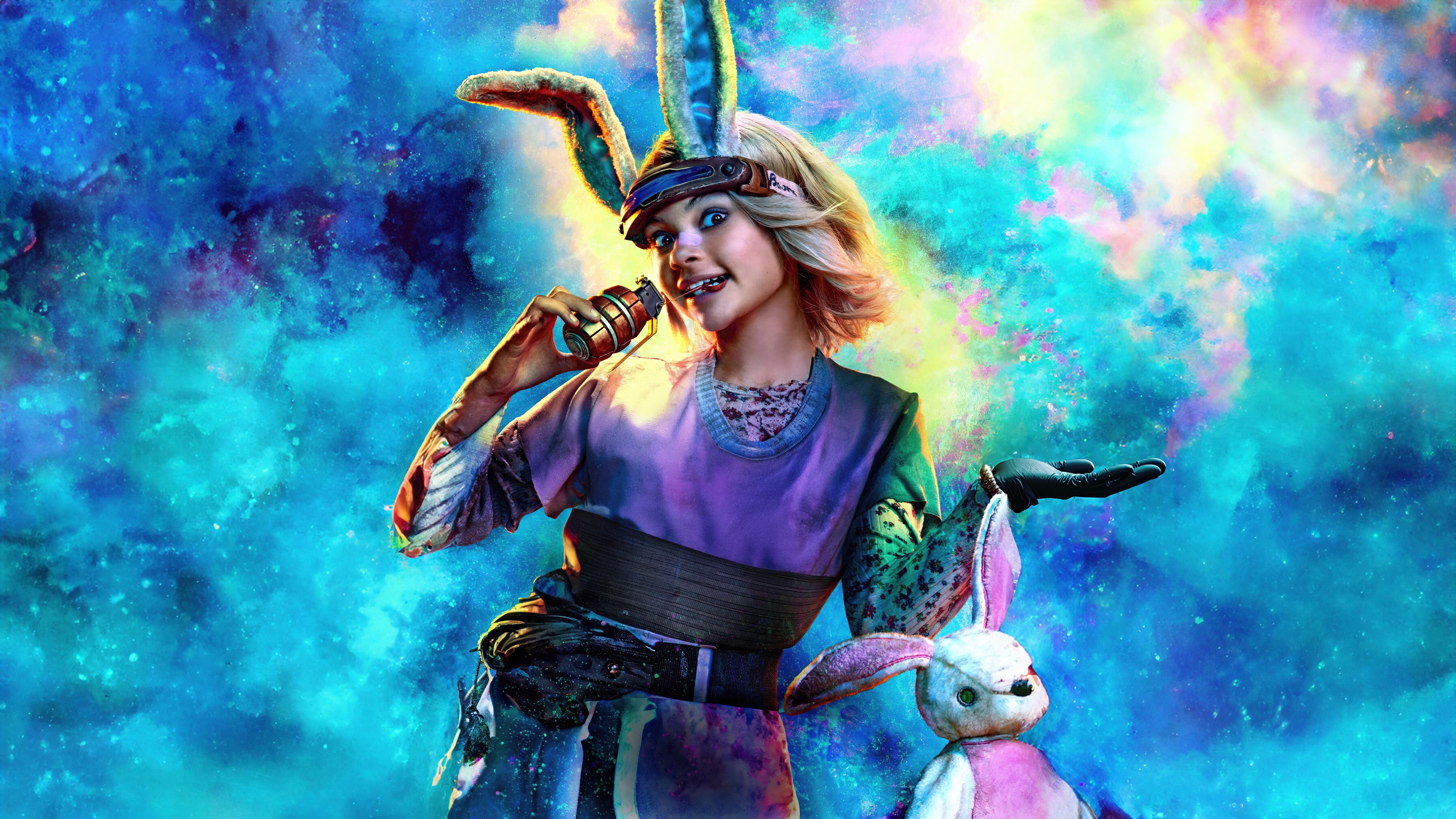 Ariana Greenblatt as Tiny Tina in Borderlands HD Wallpaper