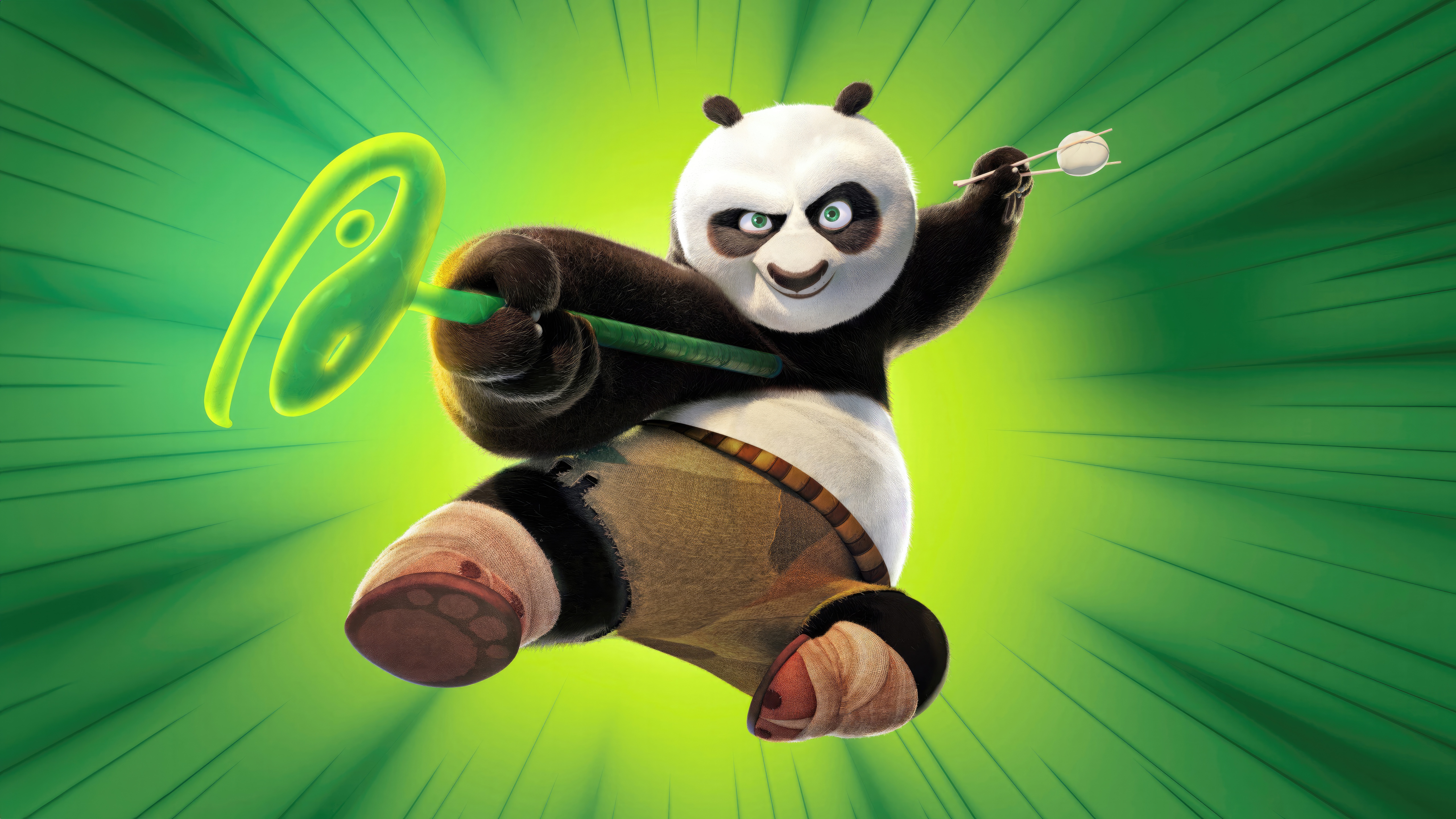 Po from Kung Fu Panda 4 HD Wallpaper