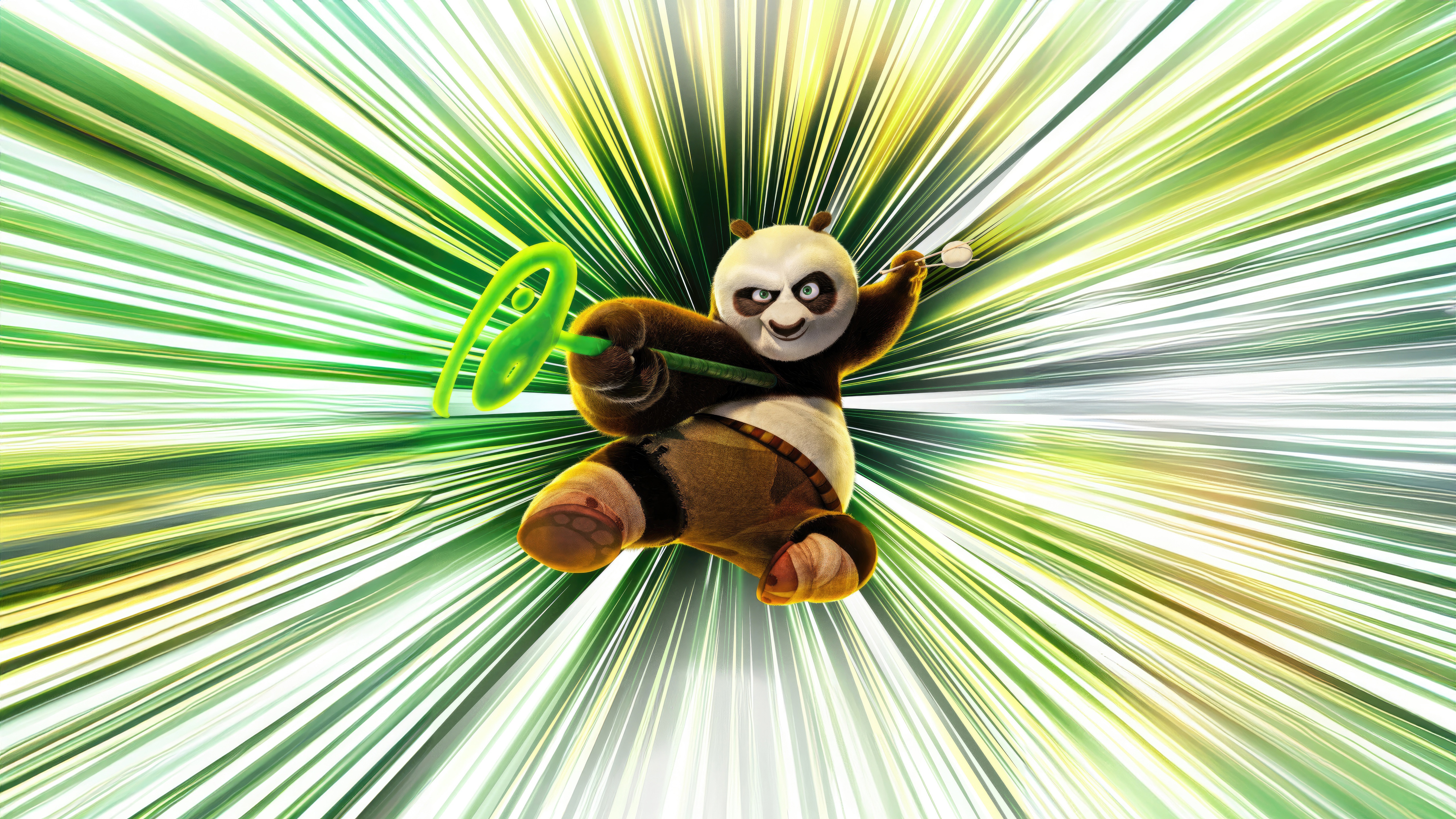 Po from Kung Fu Panda 4 HD Wallpaper