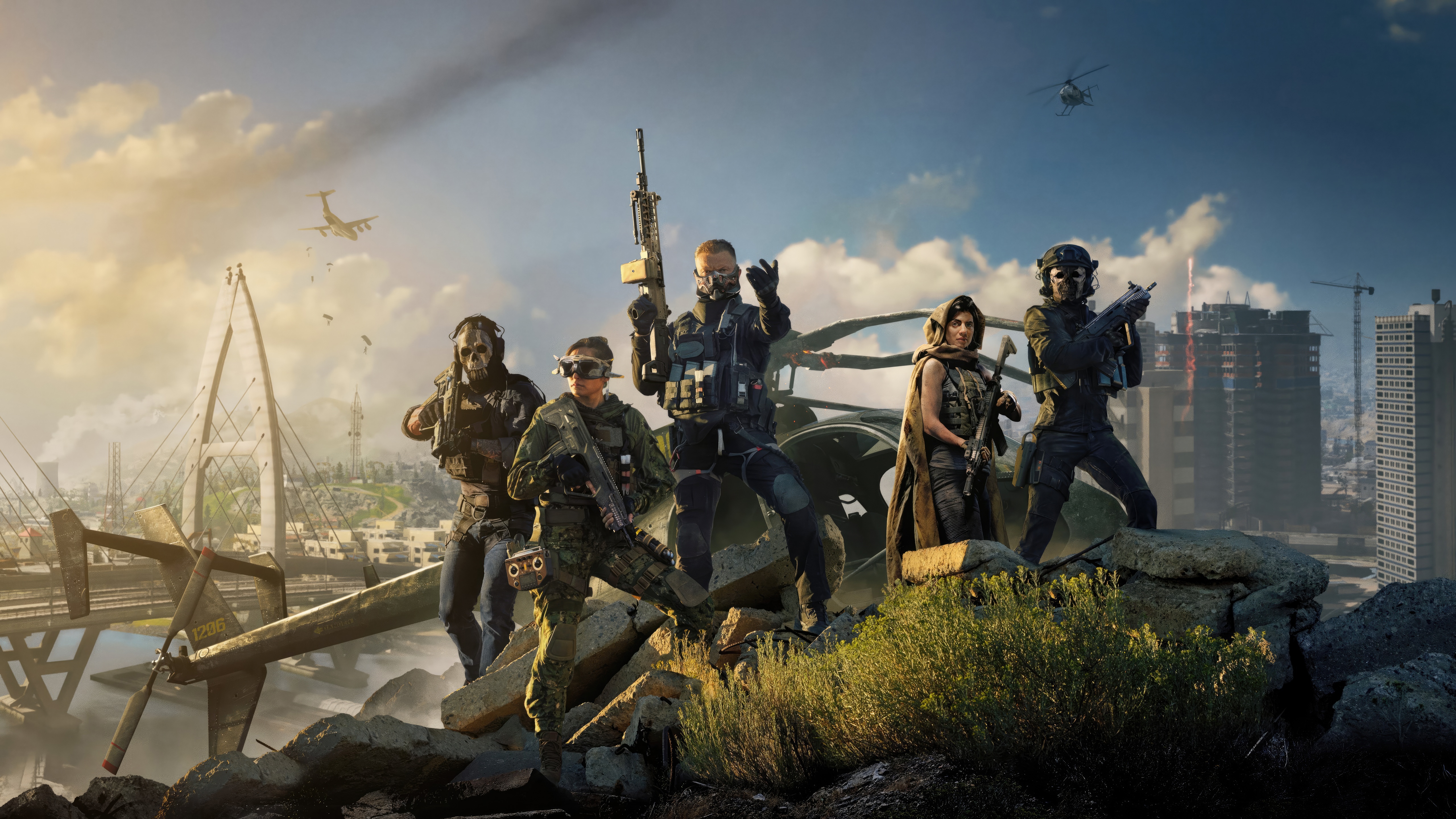 Call of Duty Warzone Mobile Game Characters HD Wallpaper