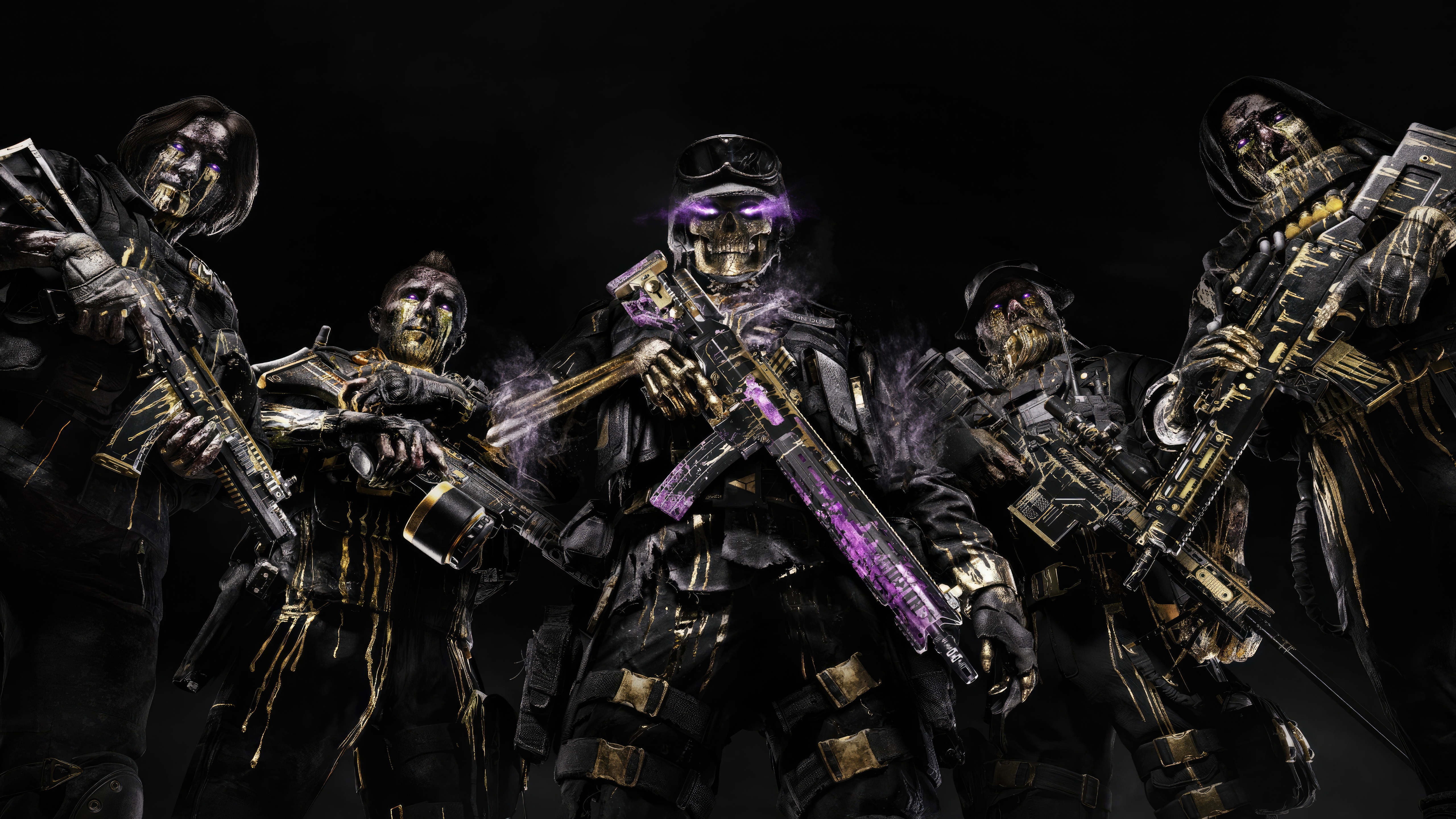Call of Duty Modern Warfare 2 Blackcell Soldiers HD Wallpaper