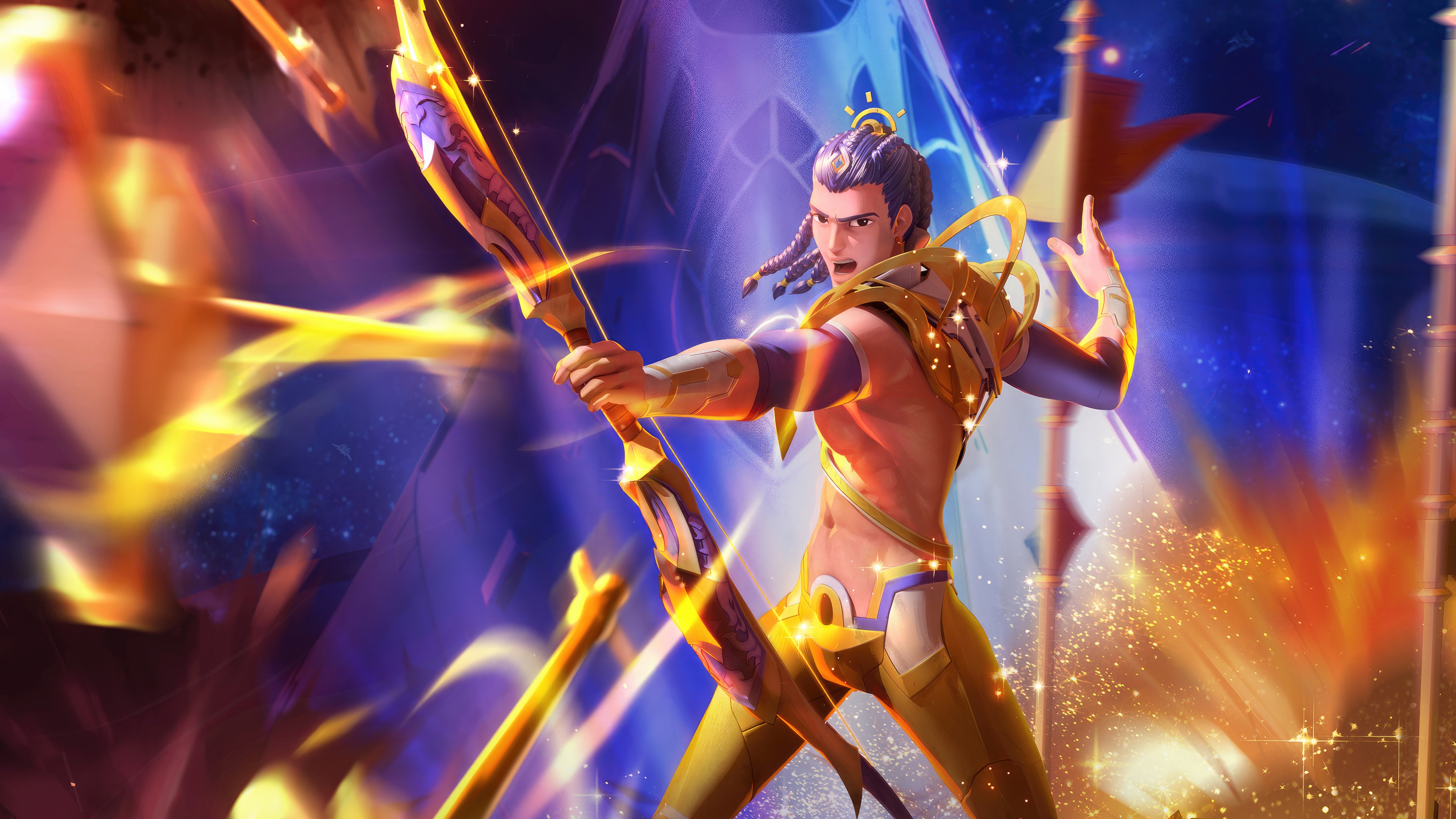 Prince Luxshaman in Mantra Warrior HD Wallpaper