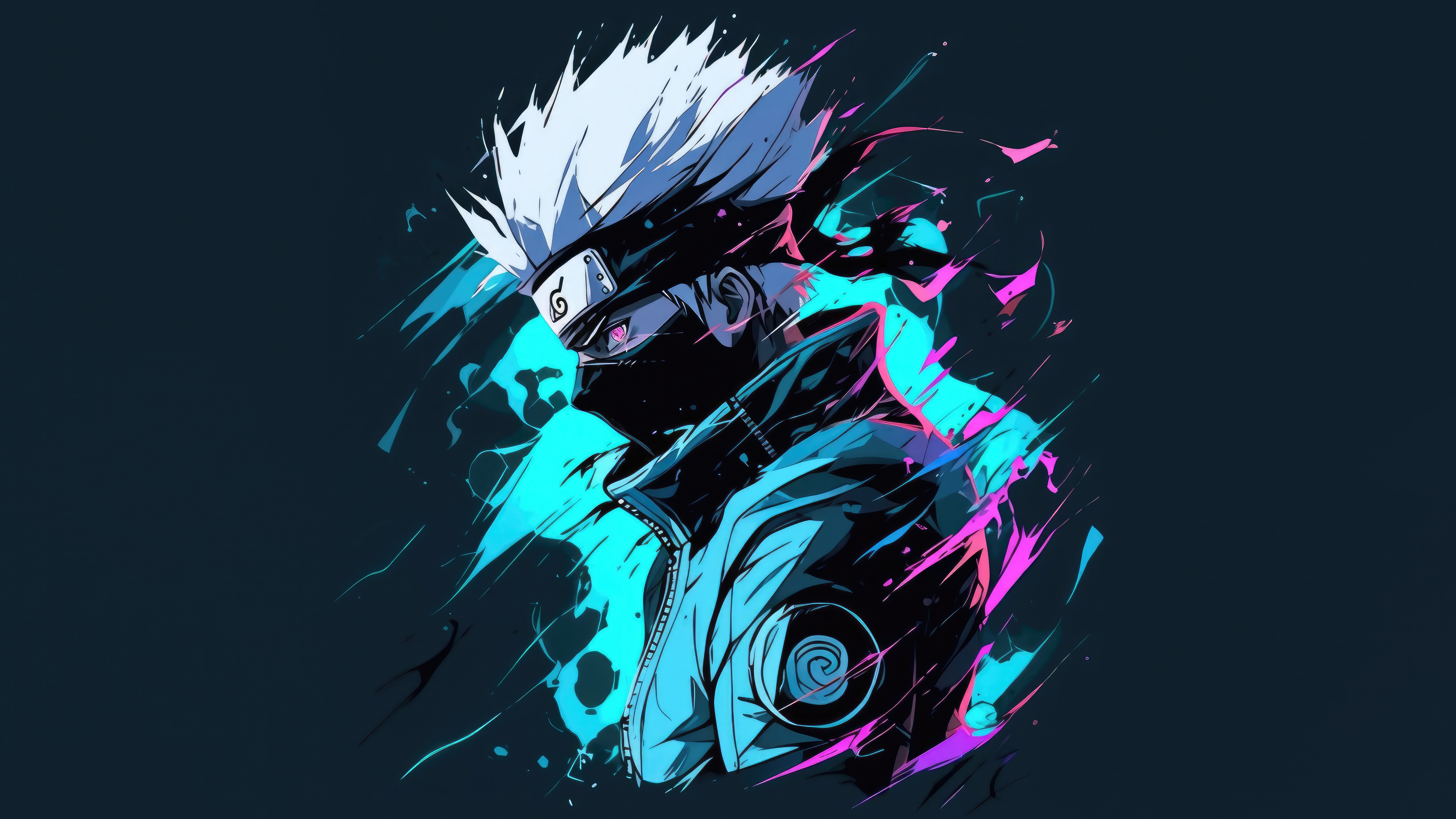 Kakashi Hatake Anime Art HD Wallpaper