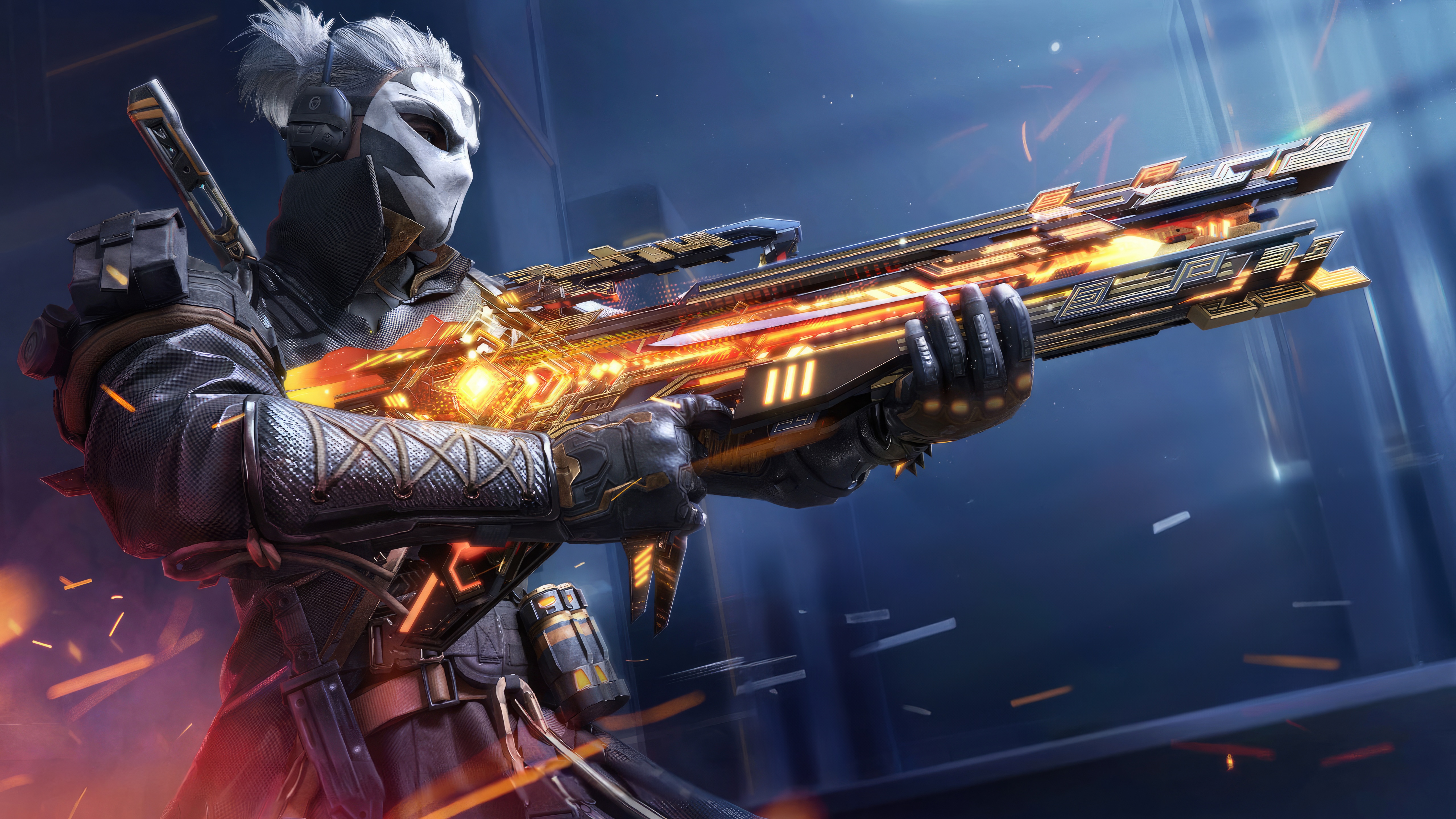 Call Of Duty Mobile Bright Gold Mythic Drop HD Wallpaper