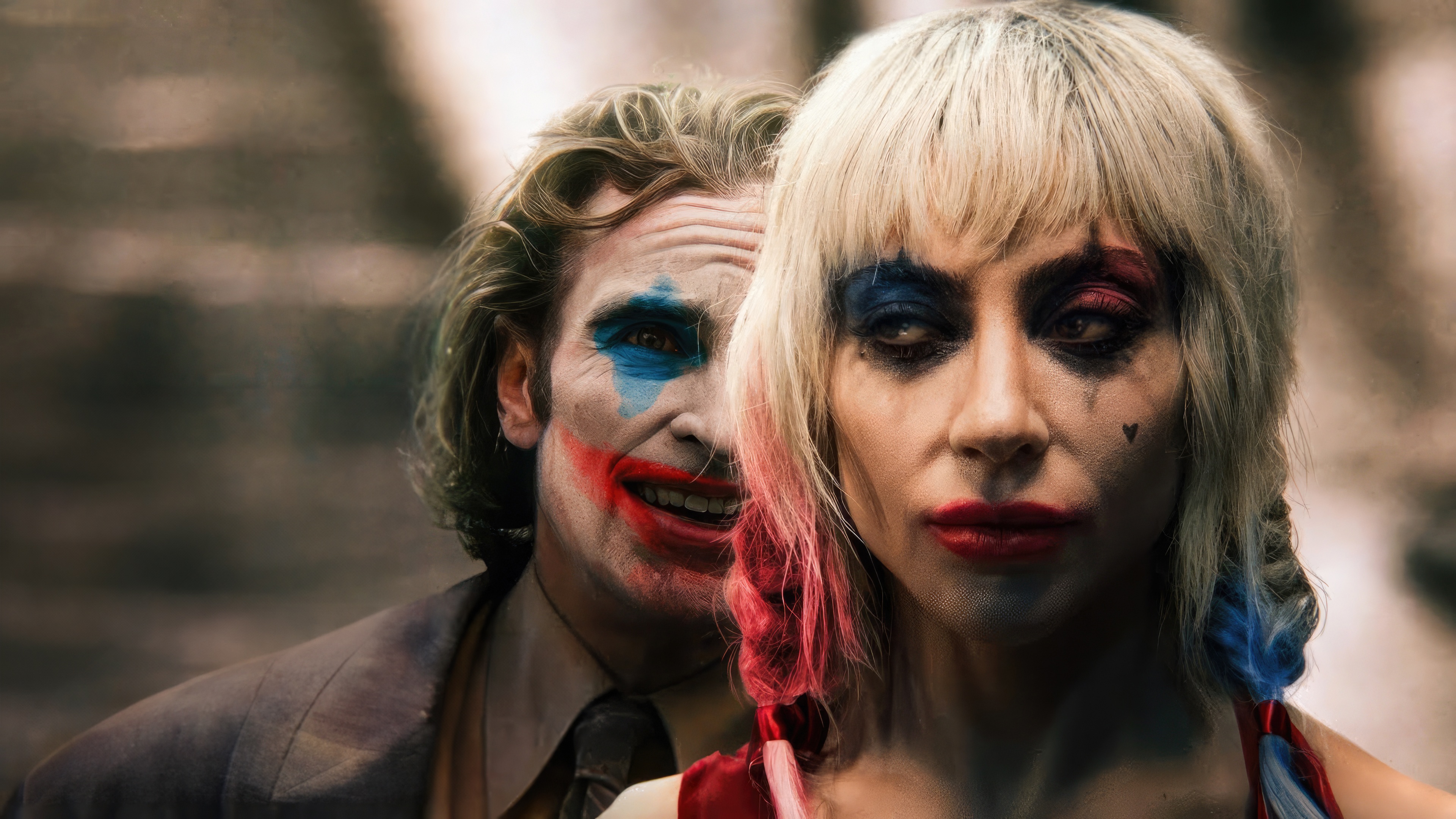 Joker and Harley Quinn in Joker Folie A Deux HD Wallpaper