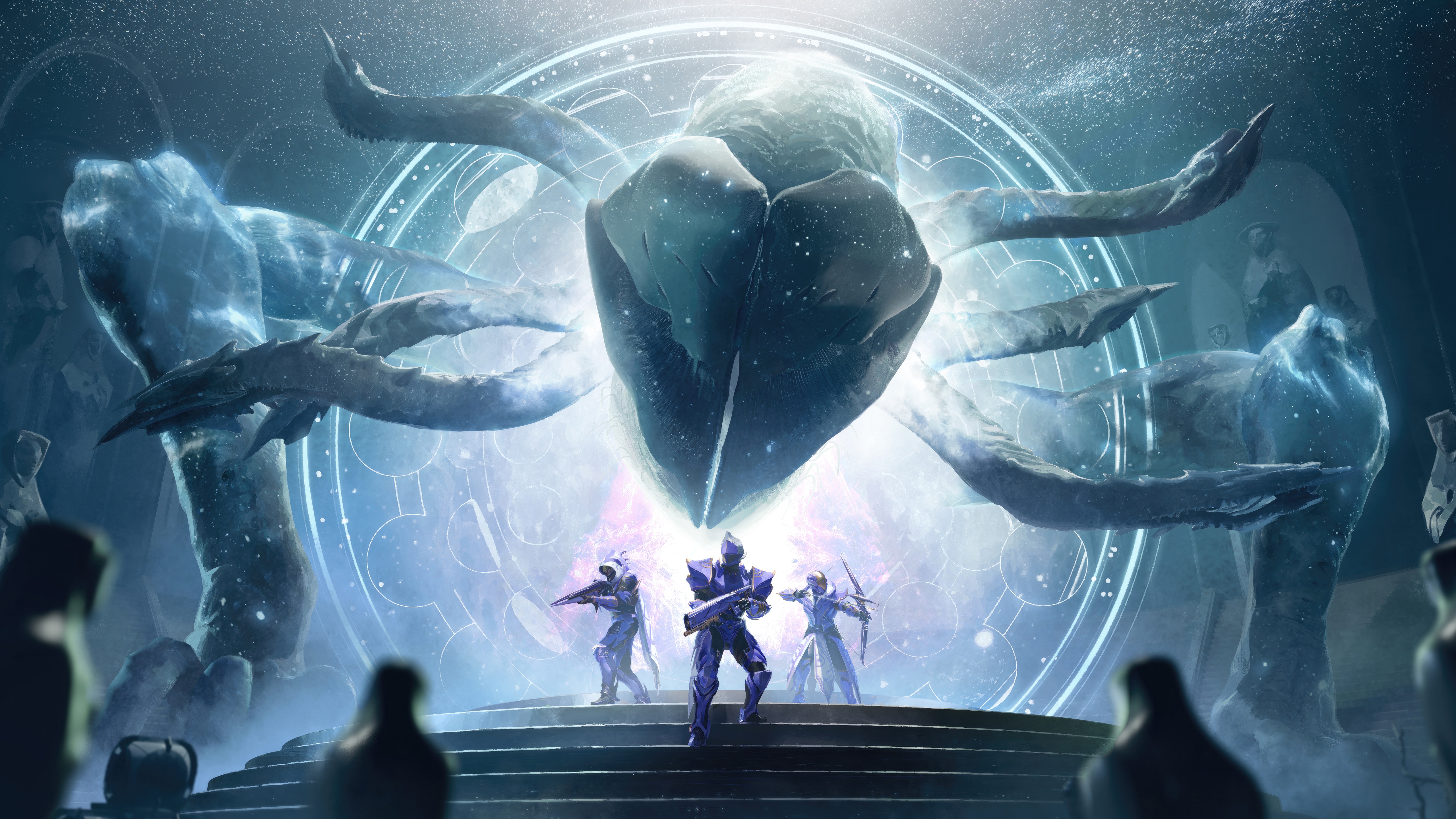 Destiny 2 and Mass Effect Crossover Art HD Wallpaper