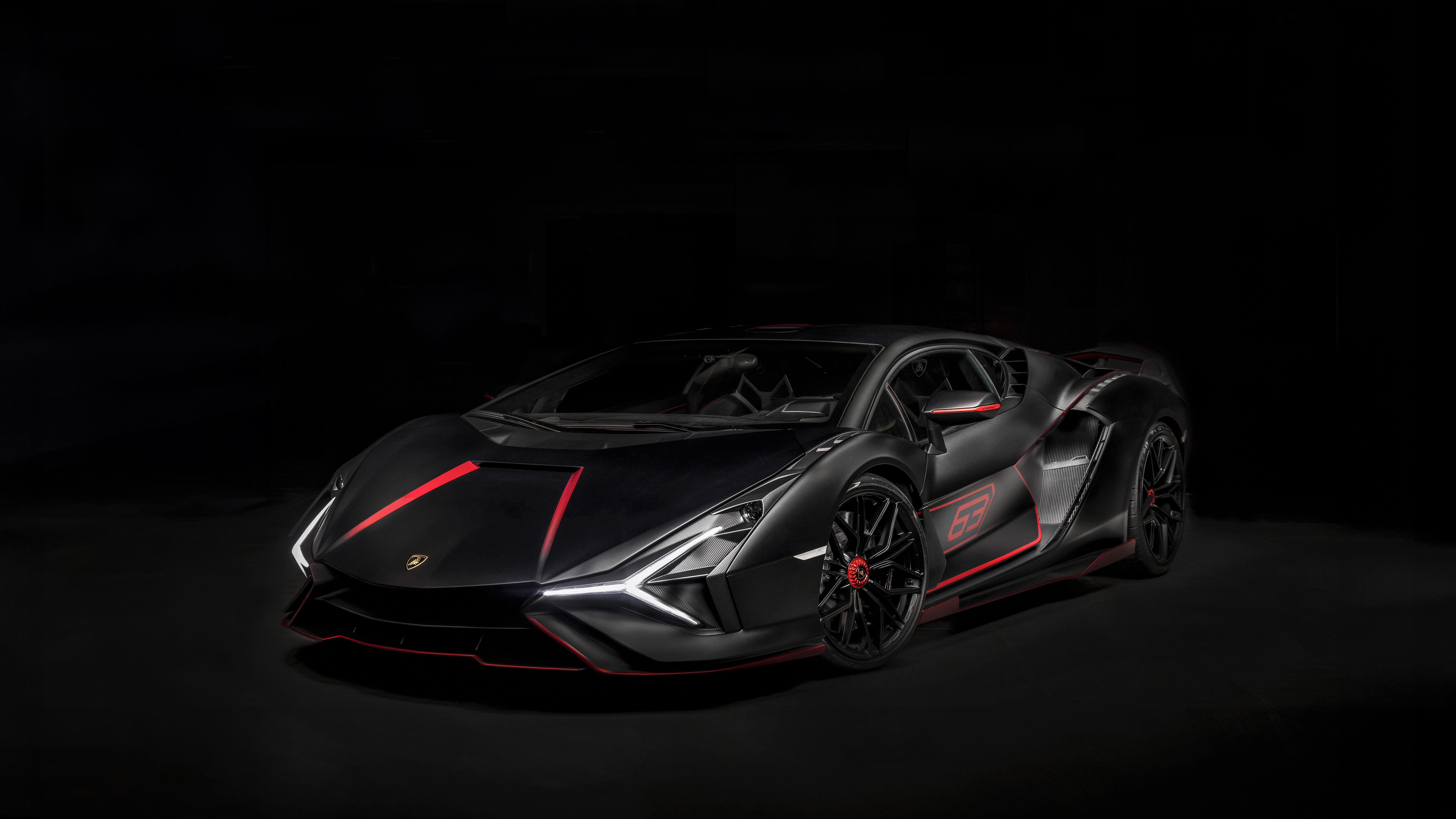 Lamborghini Sian FKP 37 HD Wallpaper