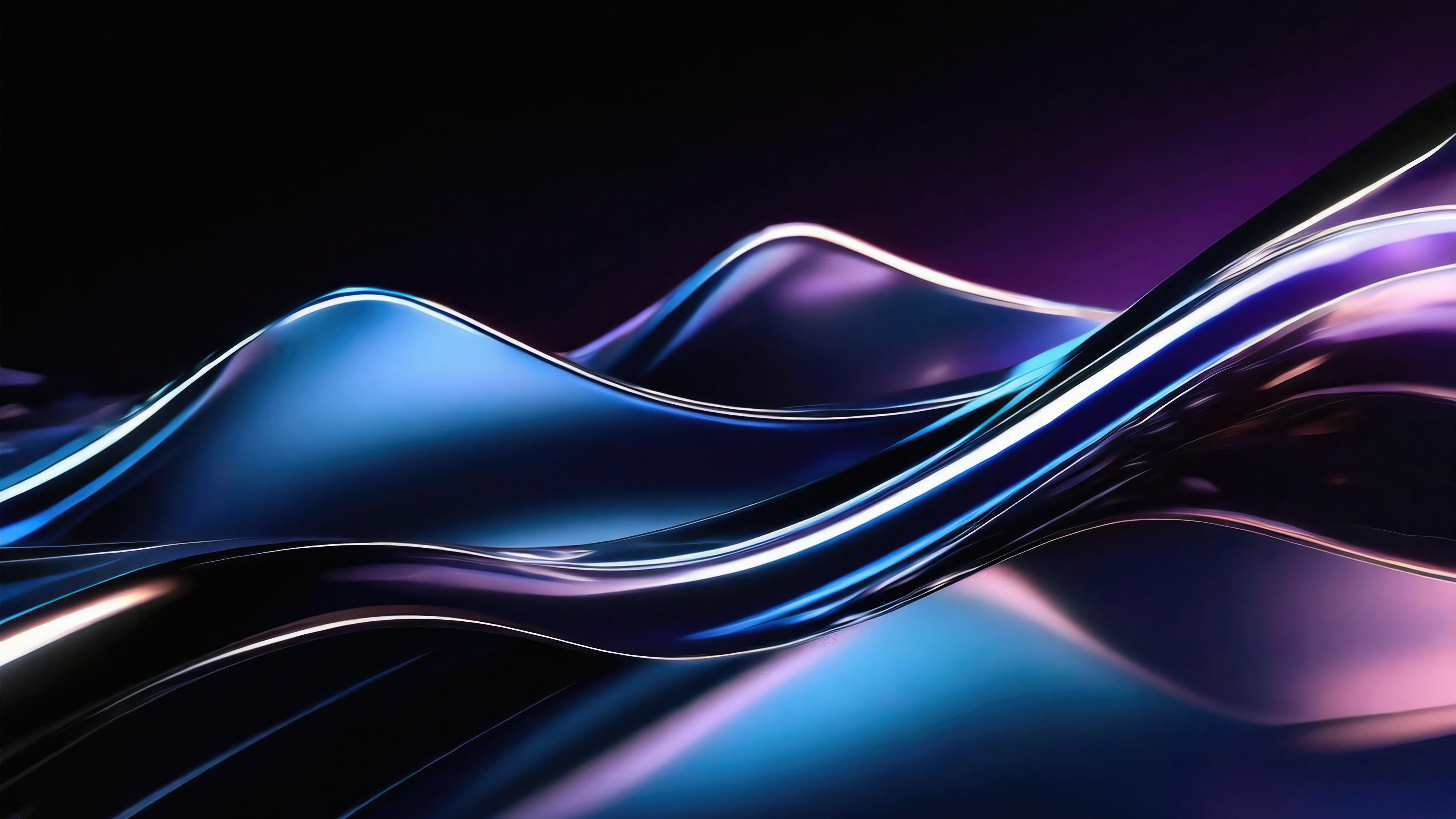 Abstract Waves Design HD Wallpaper