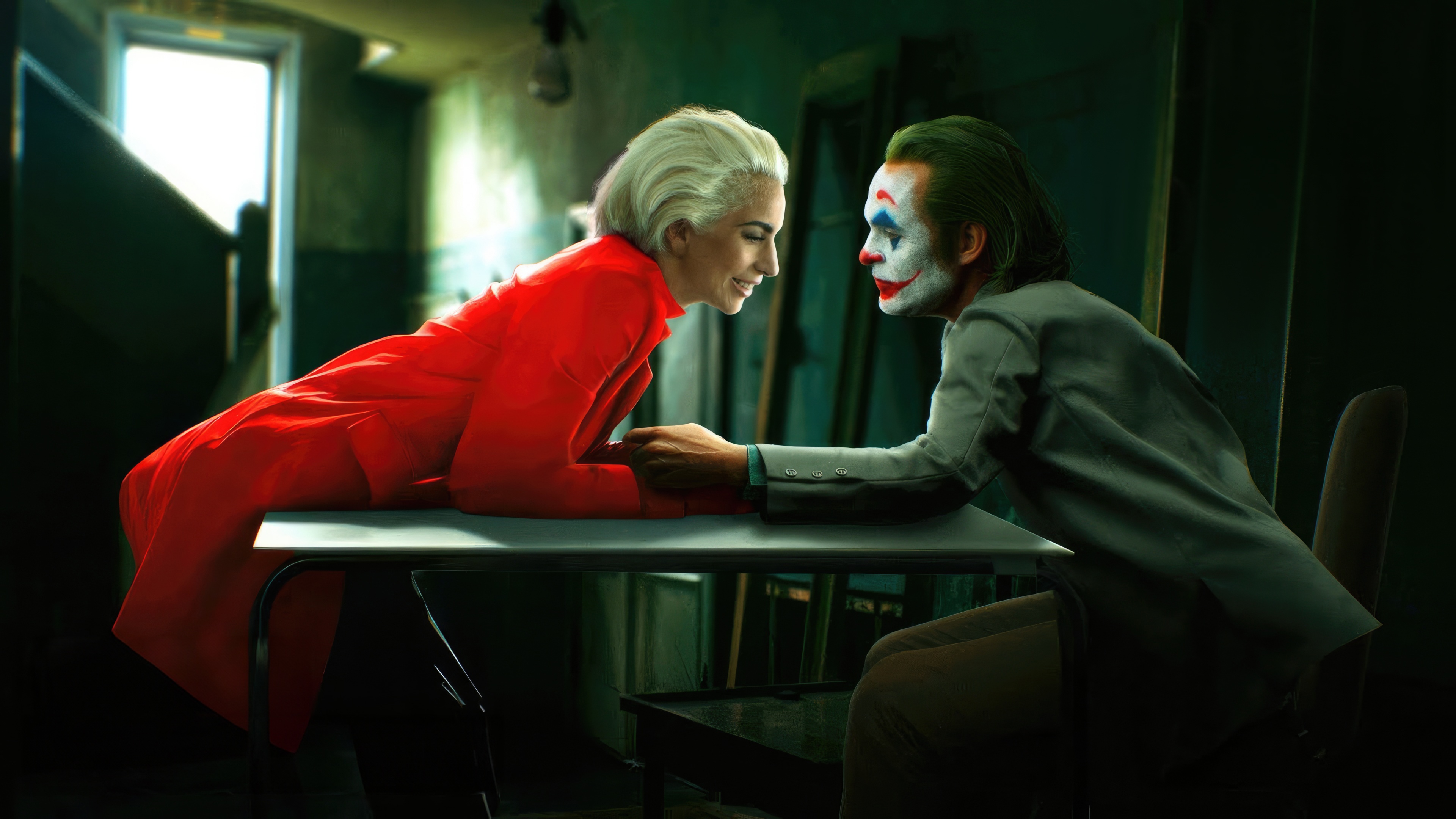 Joker and Harley Quinn in Folie à Deux HD Wallpaper