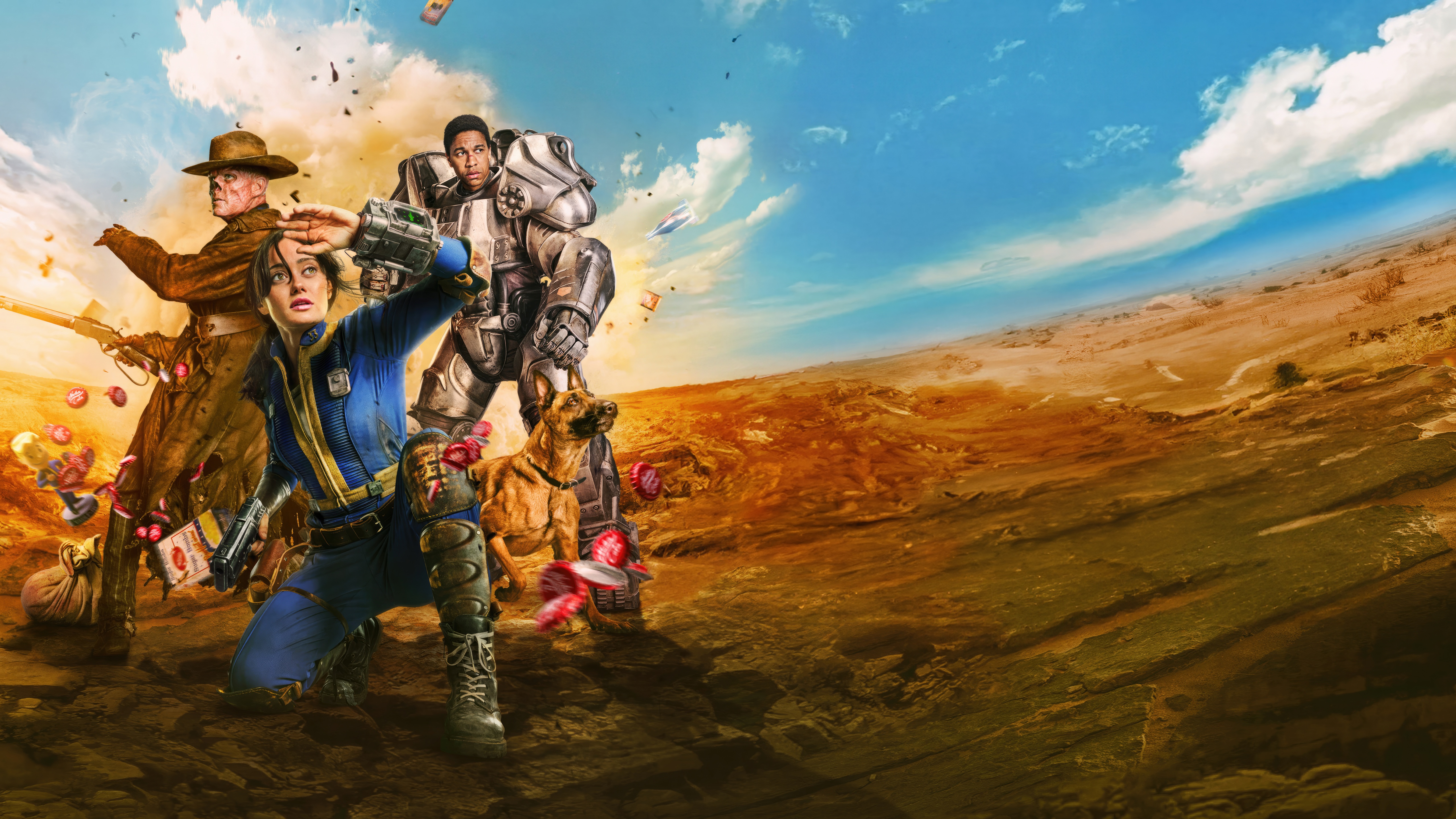 Fallout 76 Characters in a Wasteland HD Wallpaper