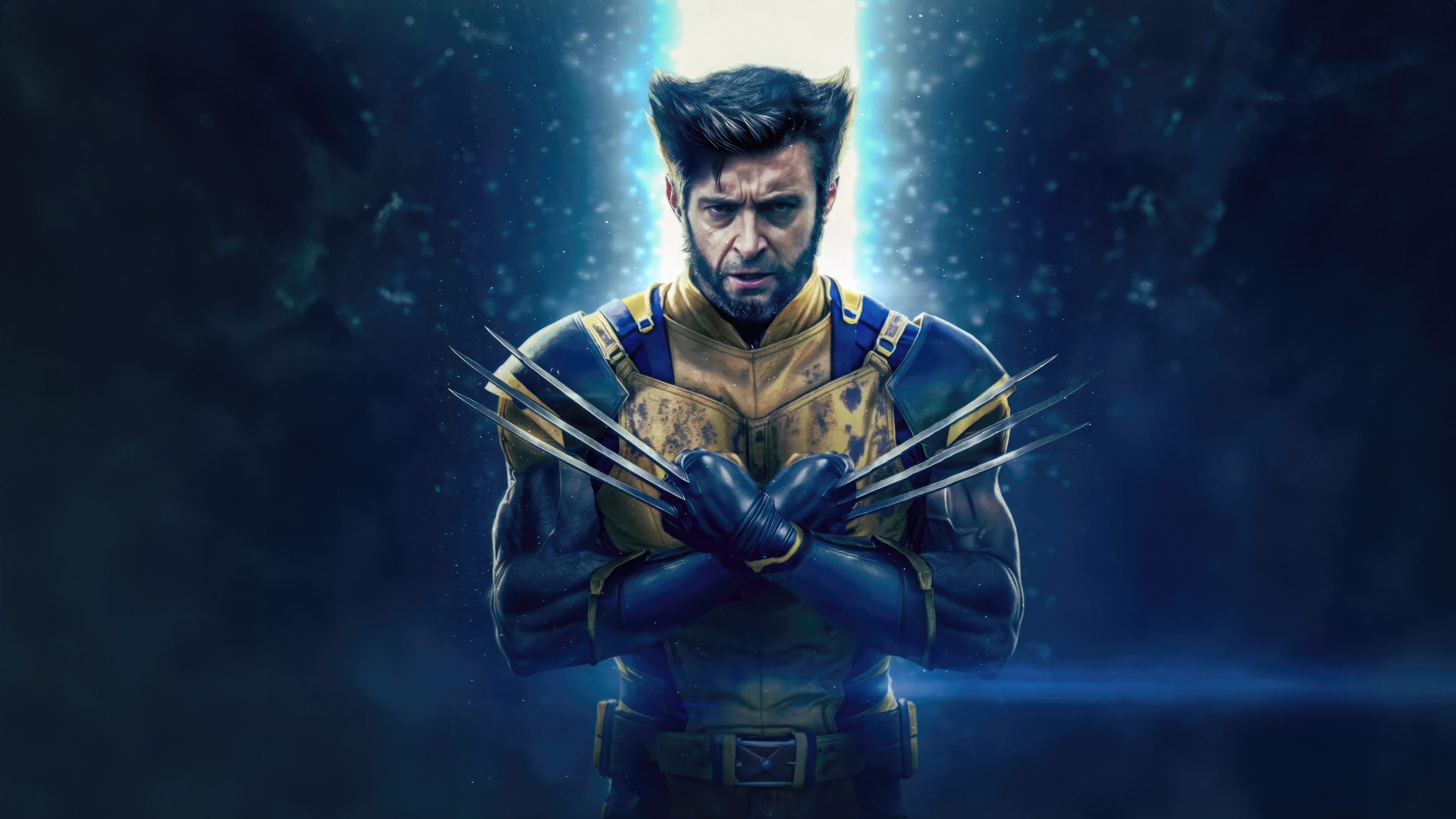 Wolverine with Claws Extended HD Wallpaper
